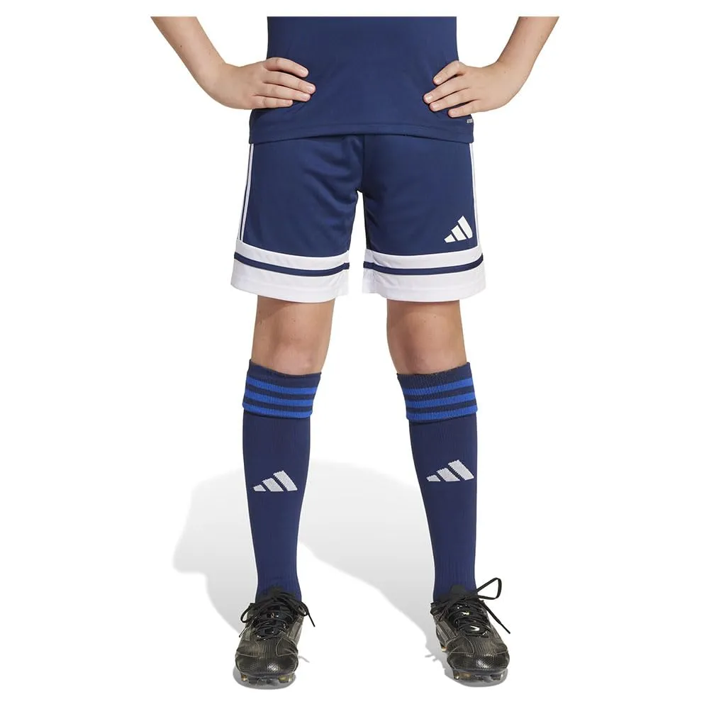 adidas Kids Squadra 25 Junior Shorts - Team Navy Blue 2/White - JJ2418 - immagine 3