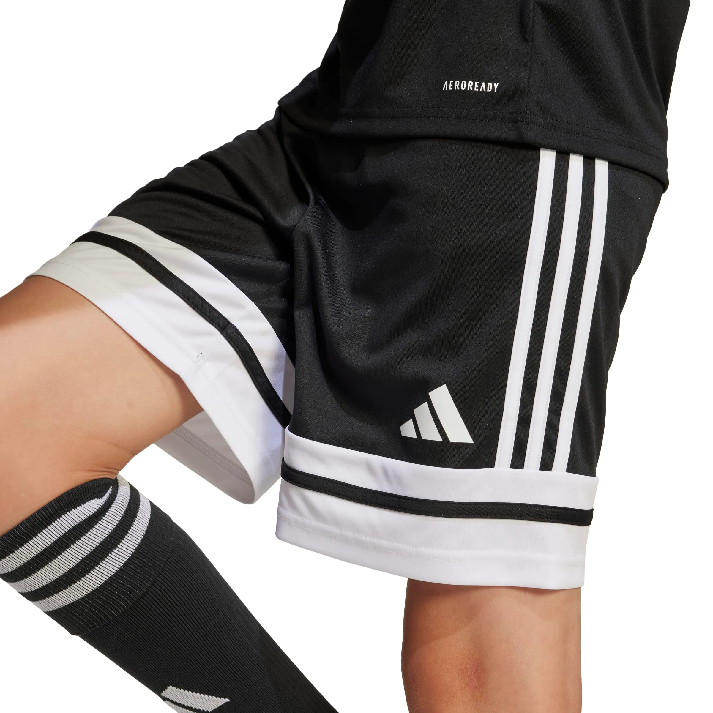 adidas Squadra25 Shorts Kids, Black/White - immagine 4