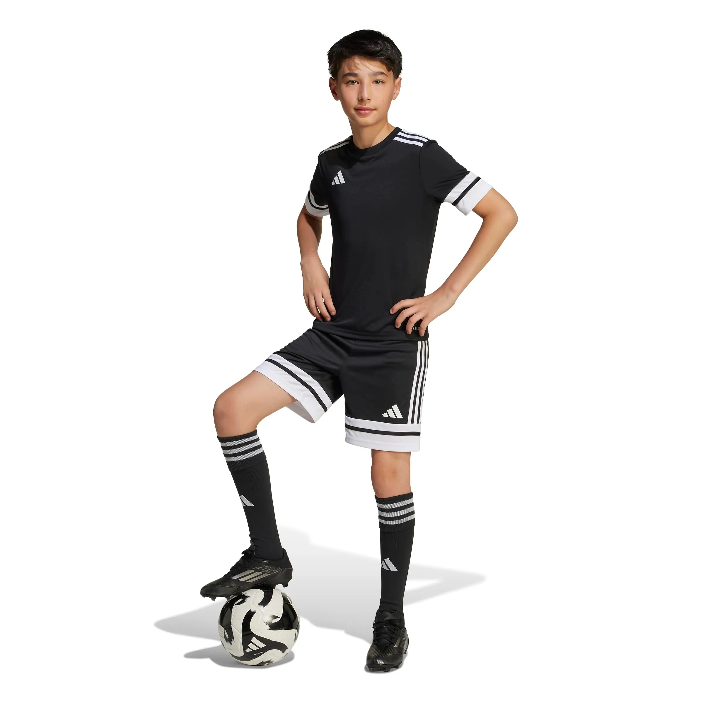 adidas Squadra25 Shorts Kids, Black/White - immagine 6