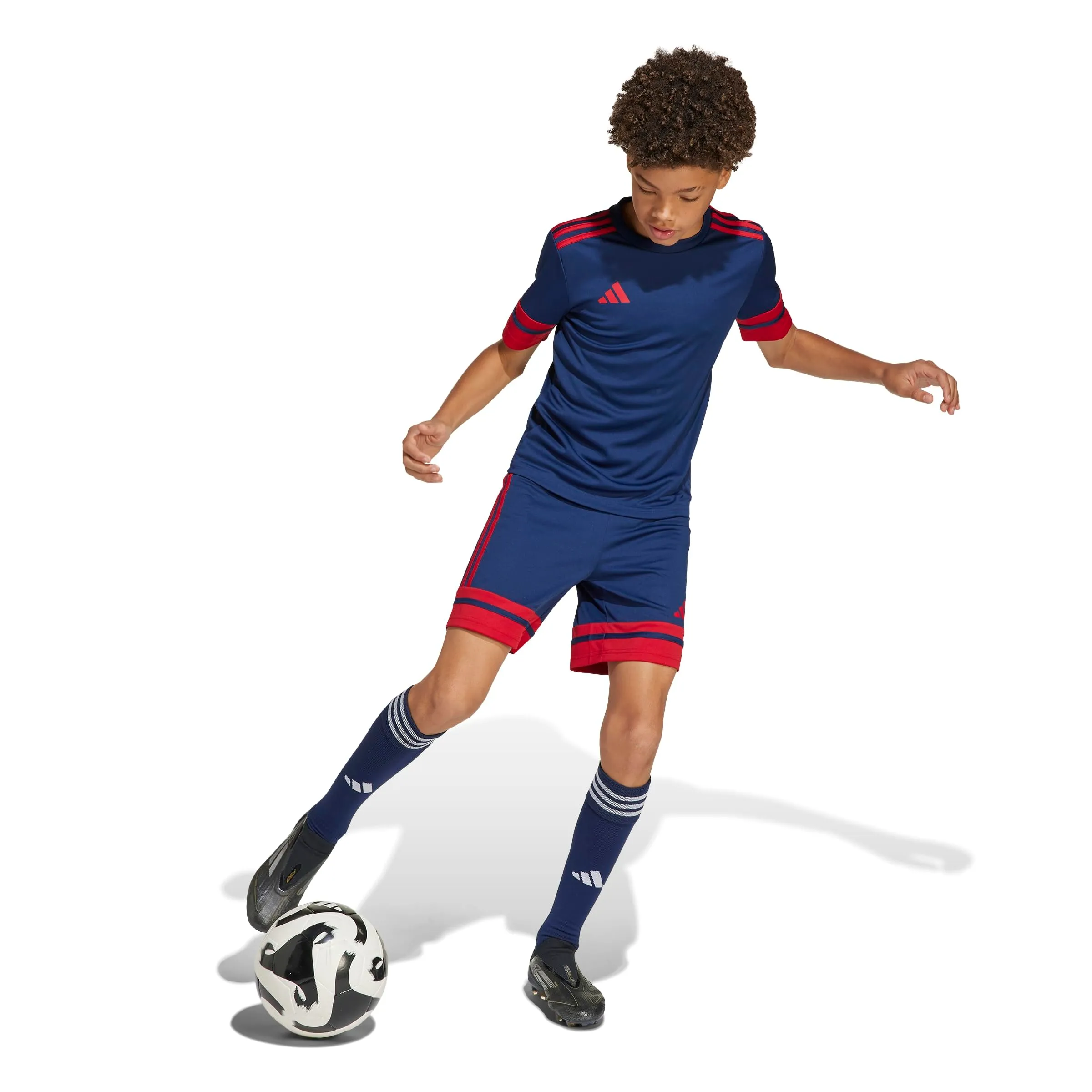 adidas Squadra 25 Shorts Kids, Team Navy Blue 2/Team Power Red 2 - immagine 6