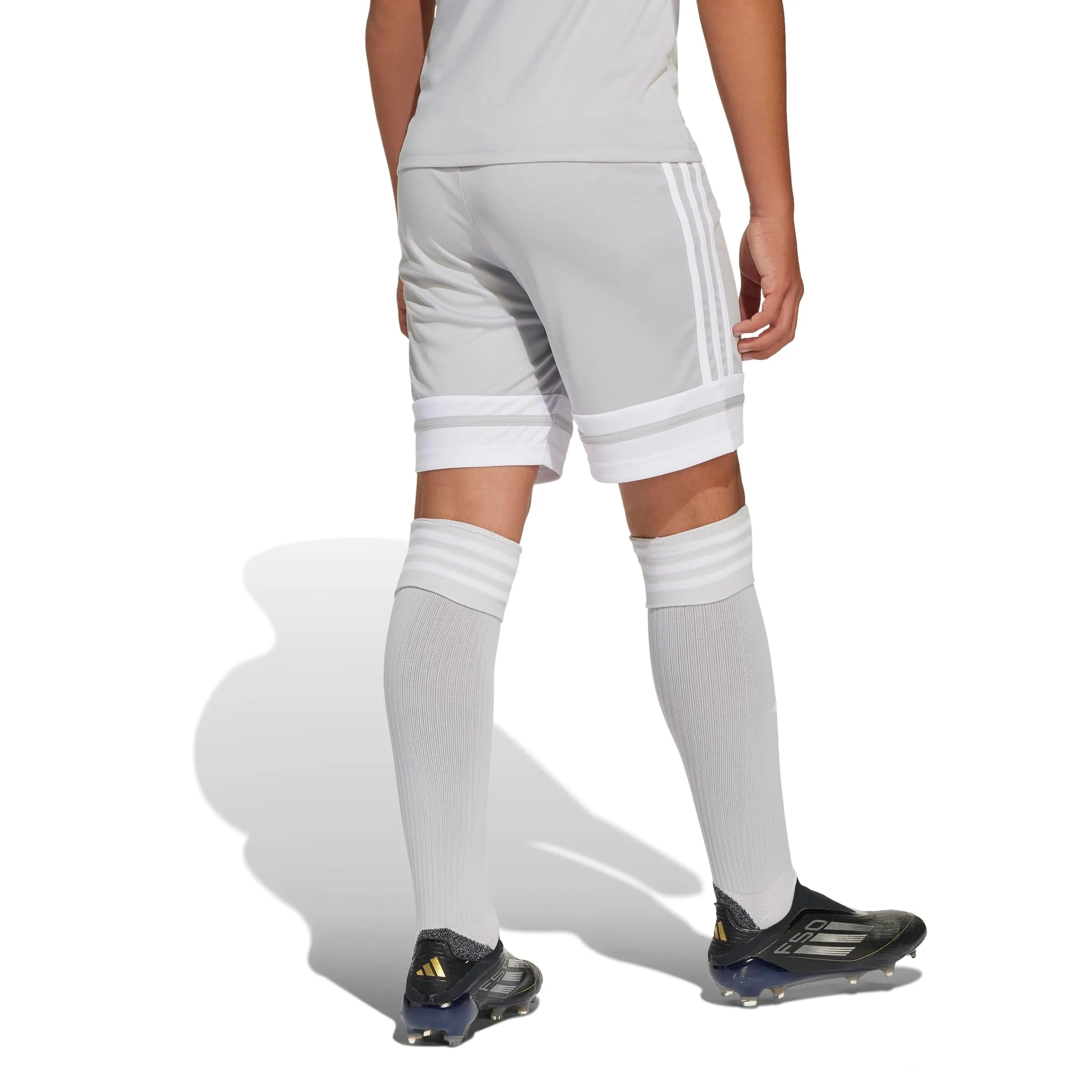 adidas Squadra25 Shorts Kids - Team Light Grey/White - immagine 2