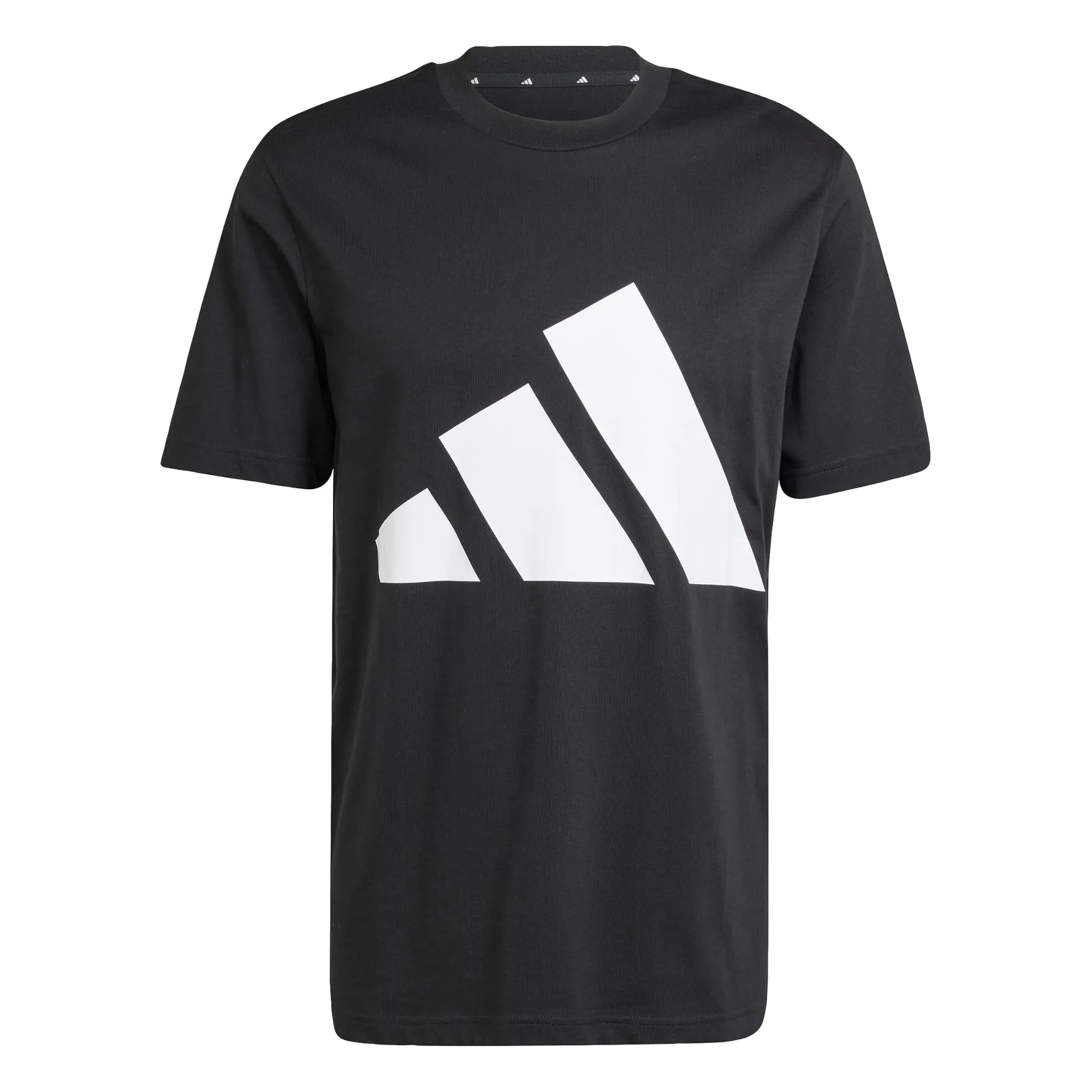 adidas Essentials Big Logo Single Jersey Shirt - Black/White - L - immagine 4