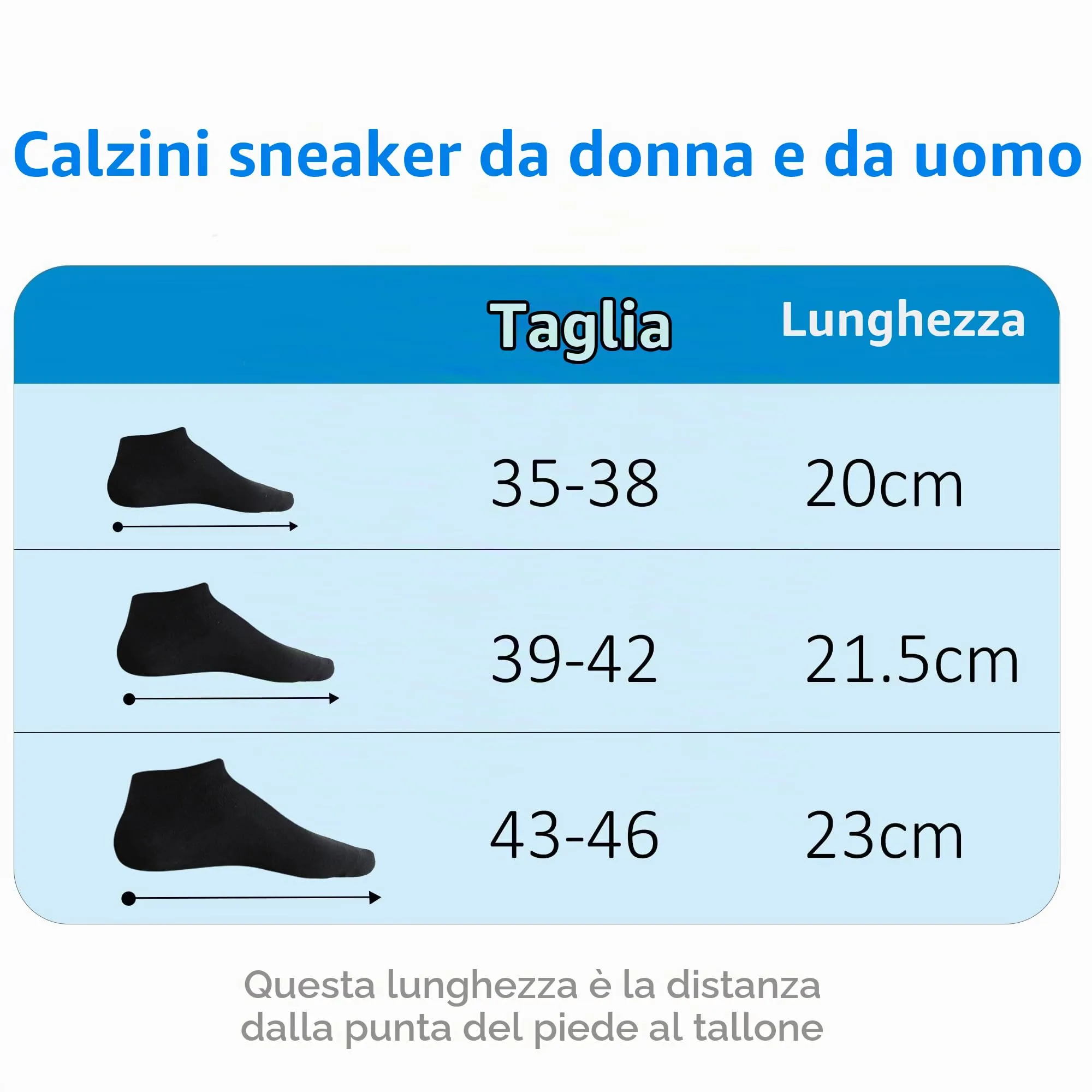 Lakpoau Calzini Corti Sportivi Unisex, 12 Paia, Cotone Traspirante, 39-42, Bianchi, Neri, Grigio - immagine 7