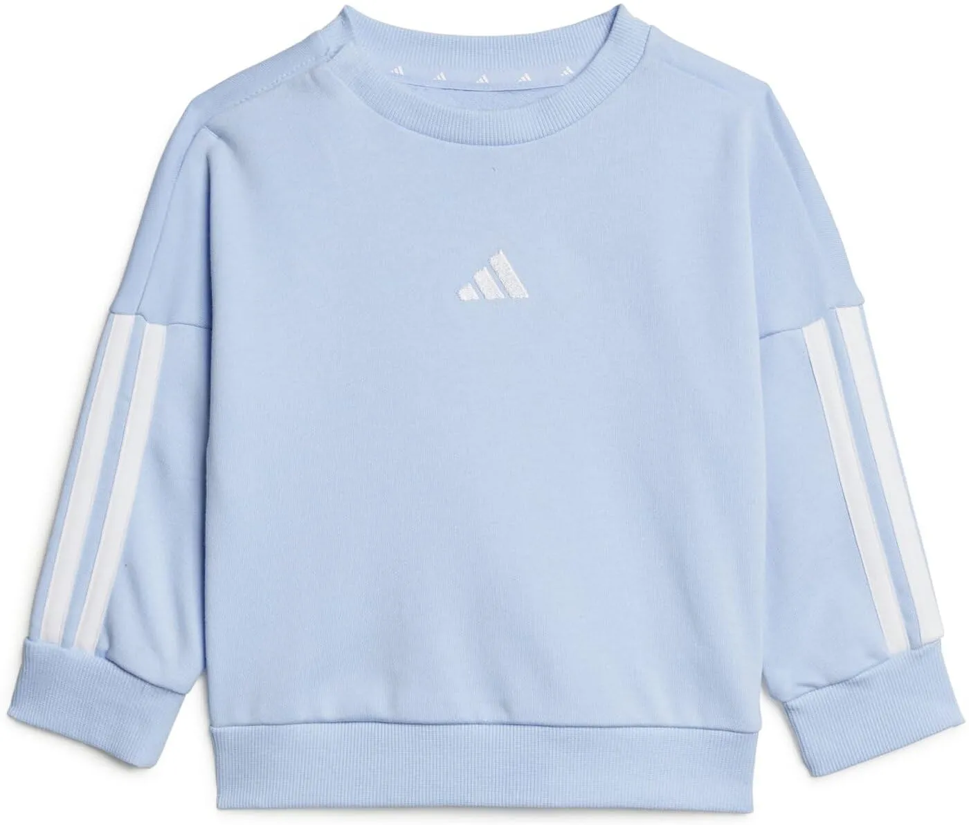adidas Bimbi 0-24 Essentials Jogger Track Suit, glow blue/white, 3-6 Months - immagine 3