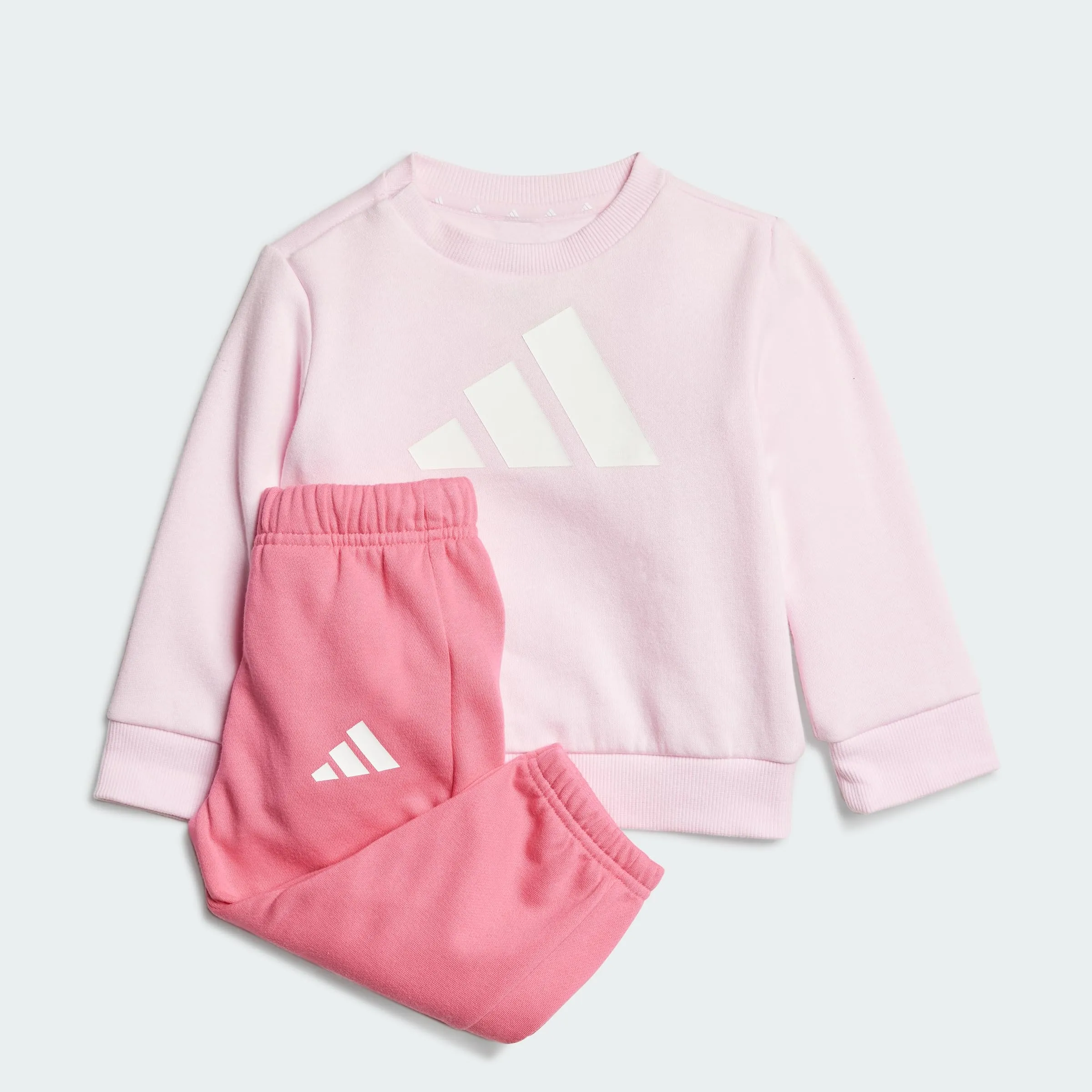 adidas Big Logo Essentials Jogger Baby, Clear Pink/White, 9-12 Months - immagine 4