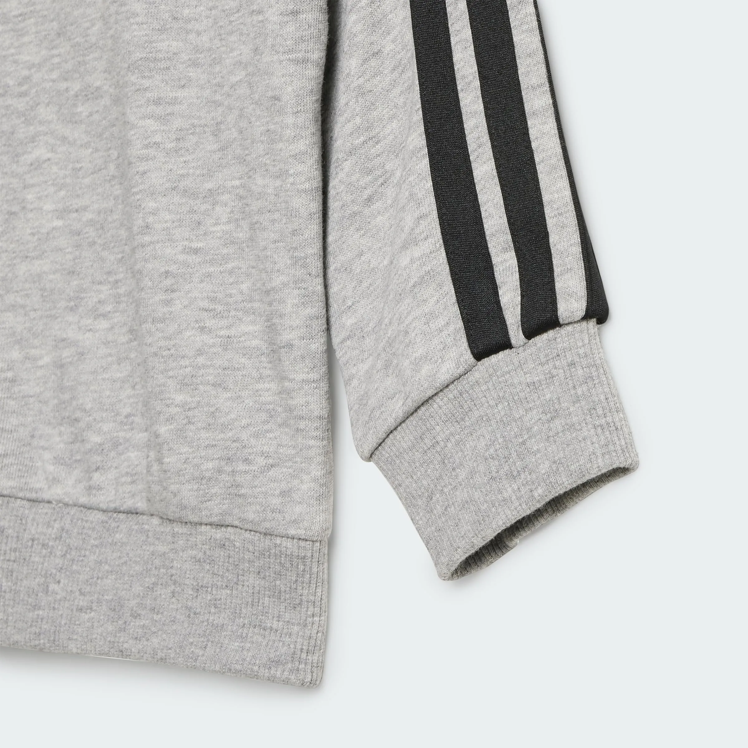 adidas Bimbi 0-24 Essentials Jogger, Medium Grey Heather/Clear Pink, 9-12 Months - immagine 3