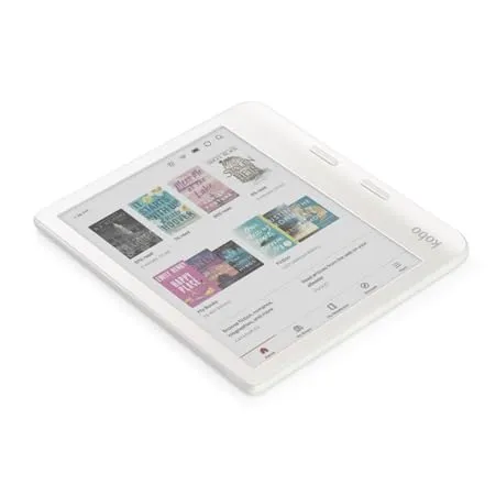 Kobo Libra Colour eReader, 7” E Ink Kaleido 3 Color Display, 32 GB, Bianco - immagine 4