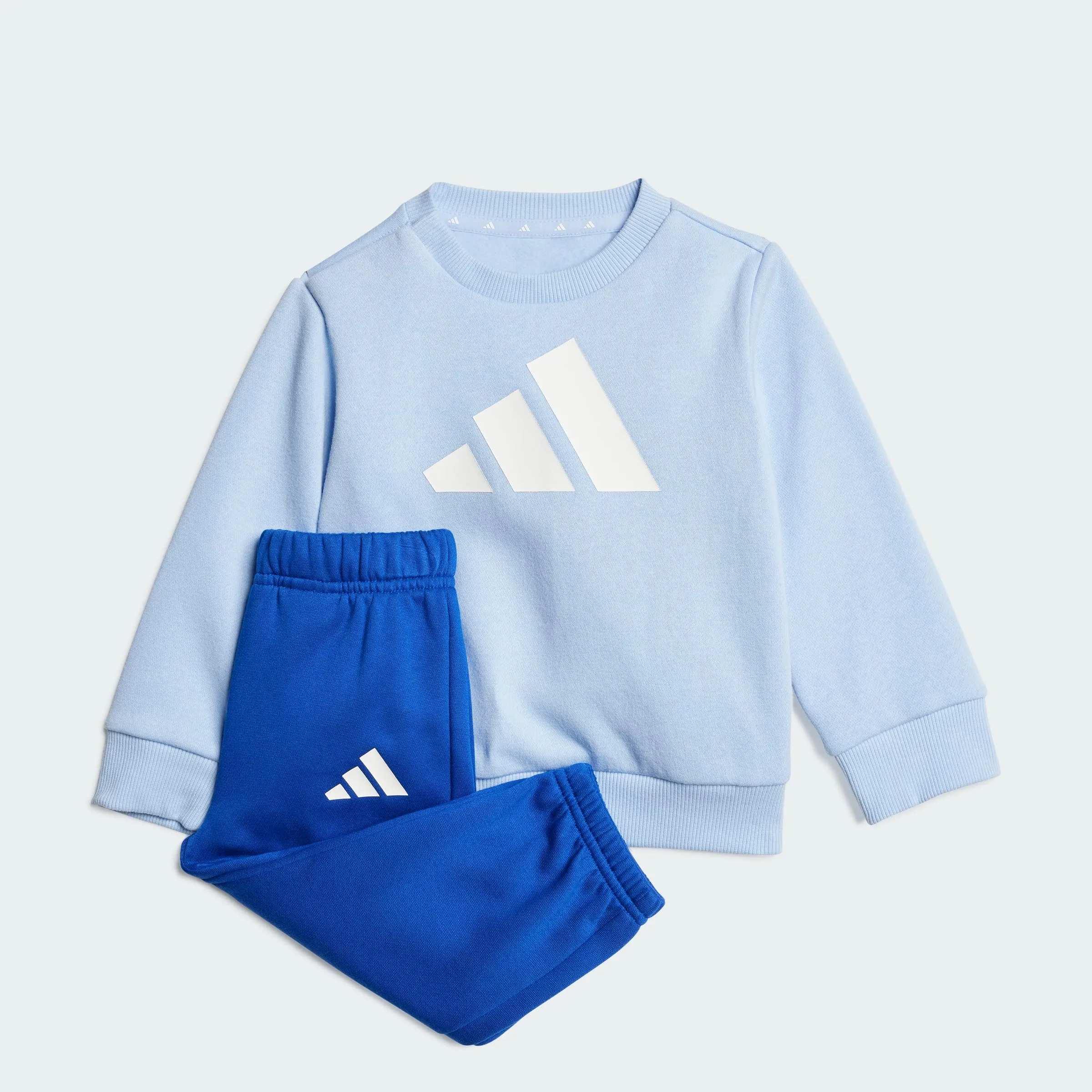 adidas Bimbi 0-24 Essentials Jogger, Glow Blue/White, 3-6 Months - immagine 4