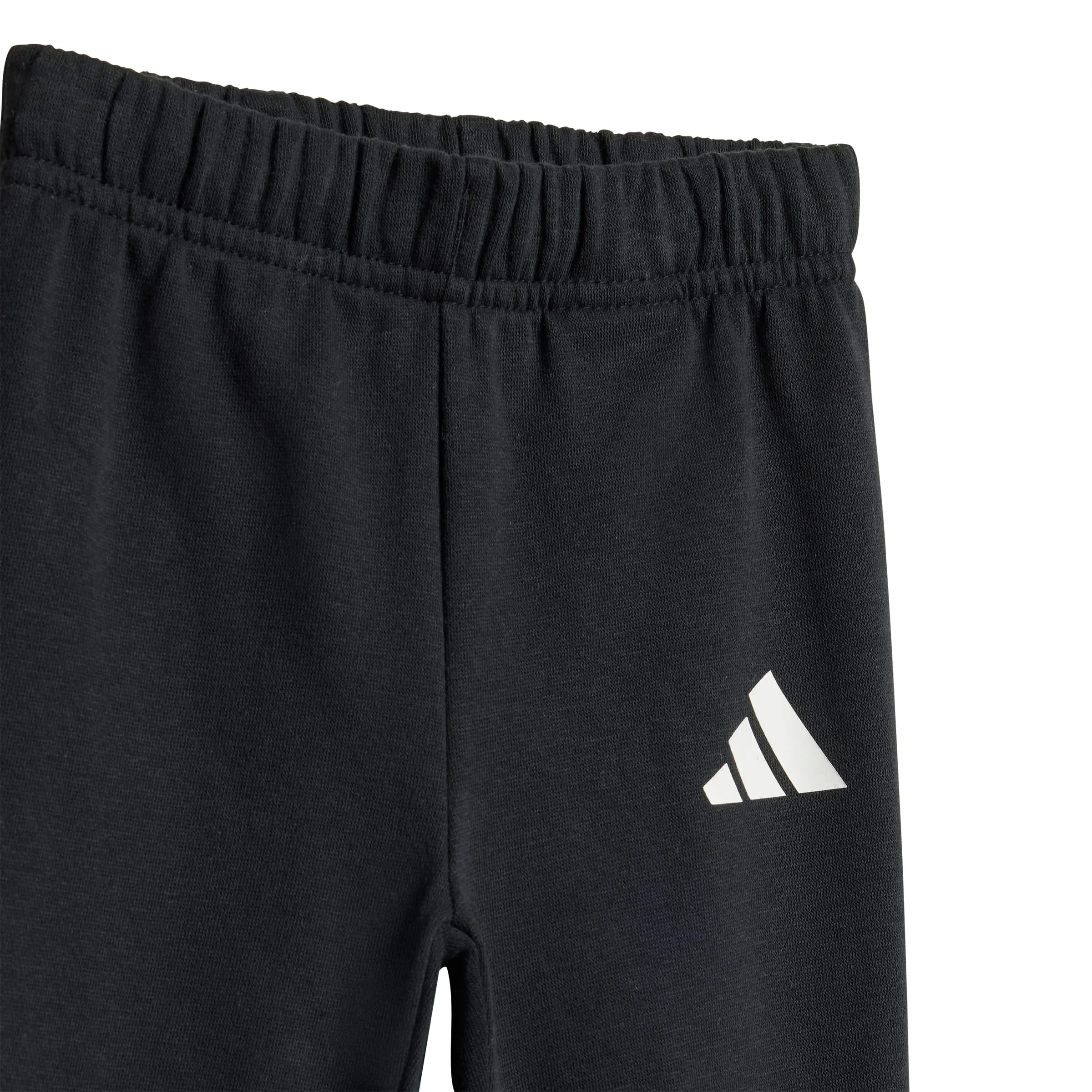 adidas Bimbi Big Logo Essentials Jogger Track Suit, Medium Grey Heather/White, 0-3 Months - immagine 4