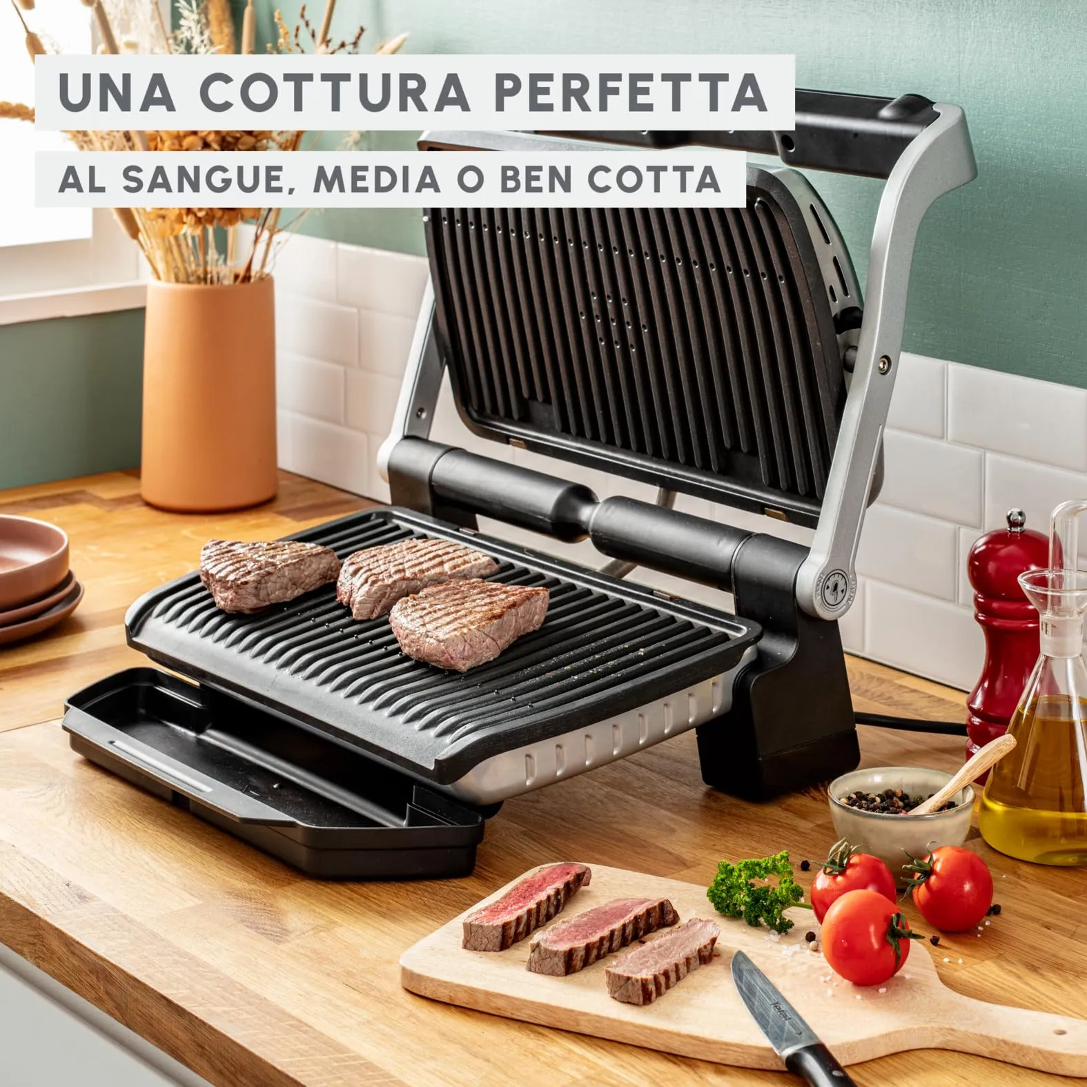 Moulinex Optigrill+ XL Griglia Elettrica da Interno GI722D - immagine 2