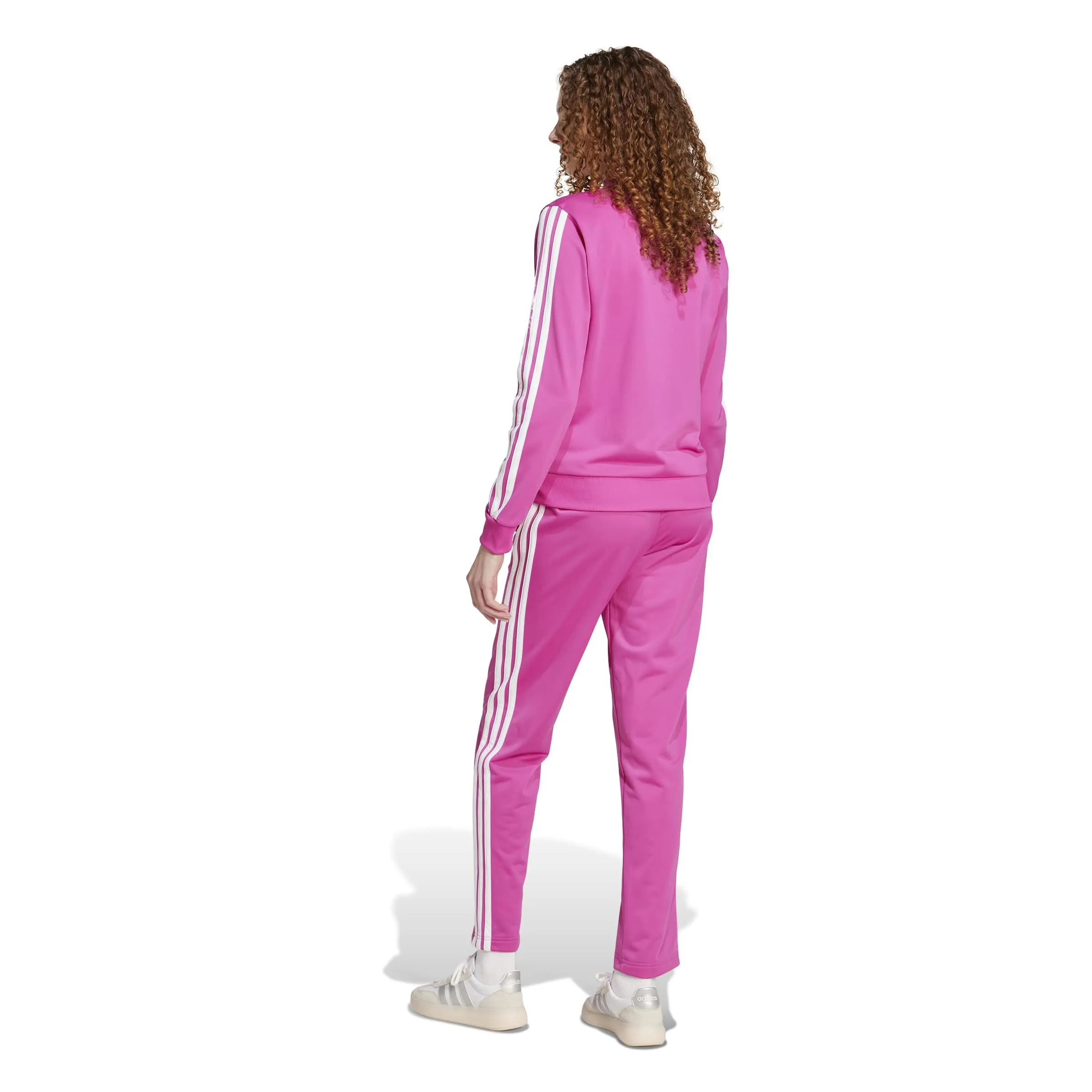 adidas Essentials 3-Stripes Tracksuit, Semi Lucid Fuchsia, XS - immagine 3
