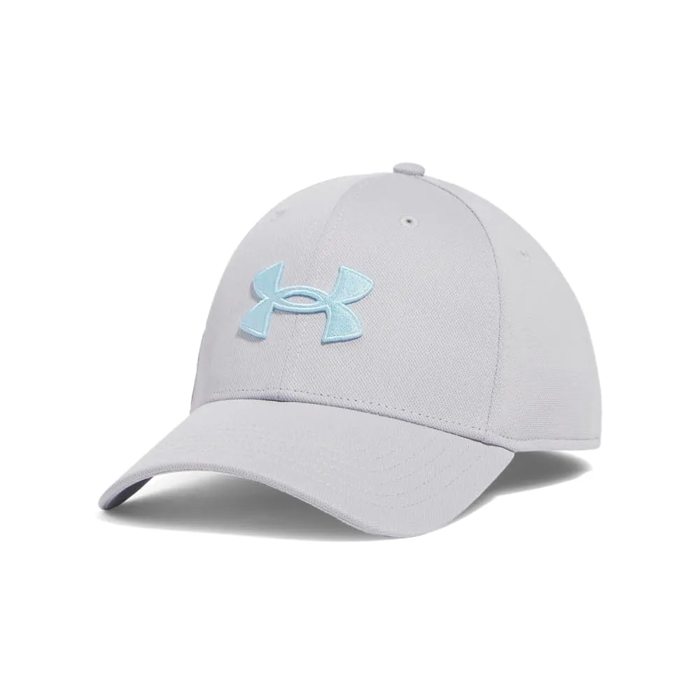 Under Armour Blitzing Cap Stretch Fit Uomo, Mod Grigio/Stream, M/L - immagine 1