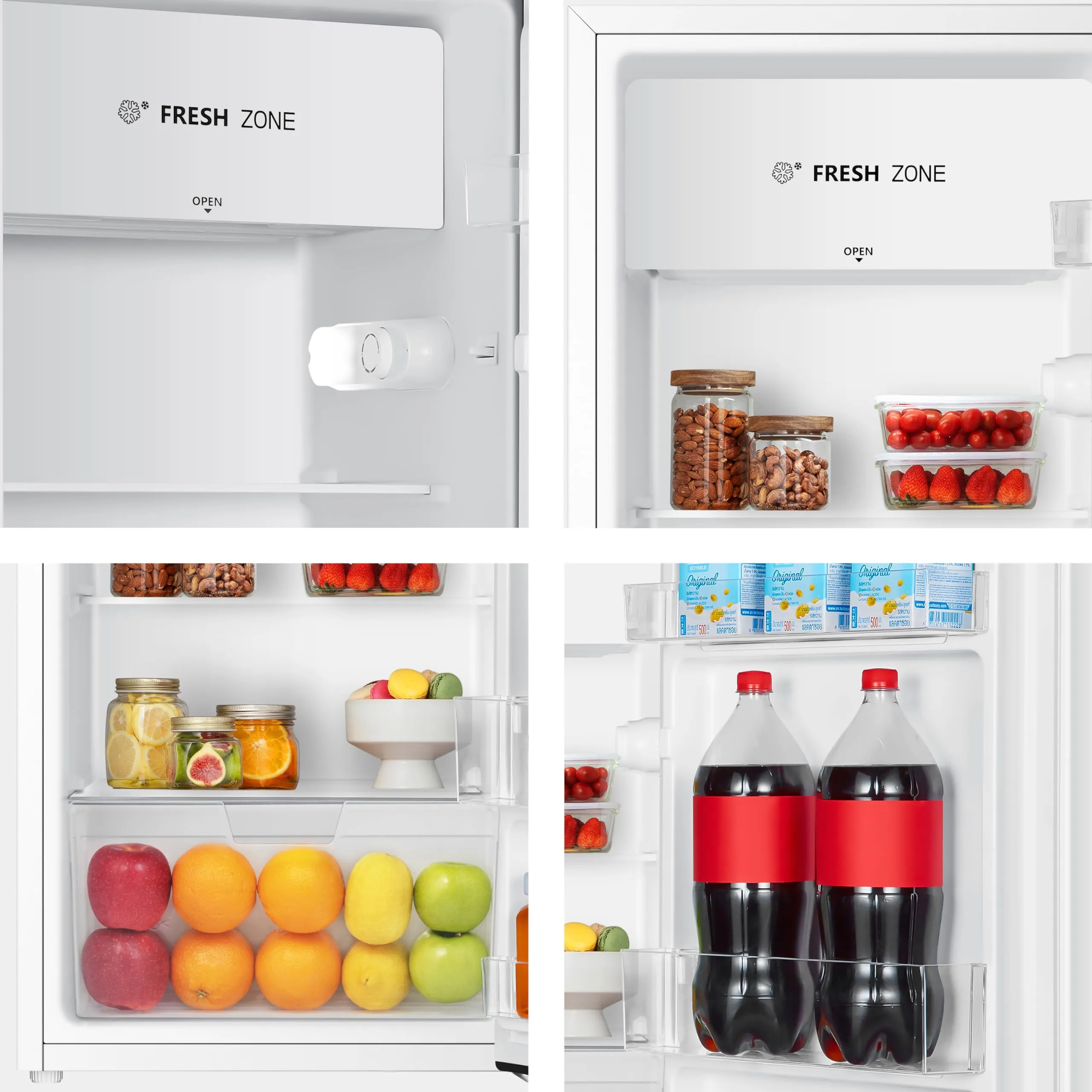 Hisense RR121D4AWE Frigorifero Monoporta, Bianco, 94 L, Classe E - immagine 4