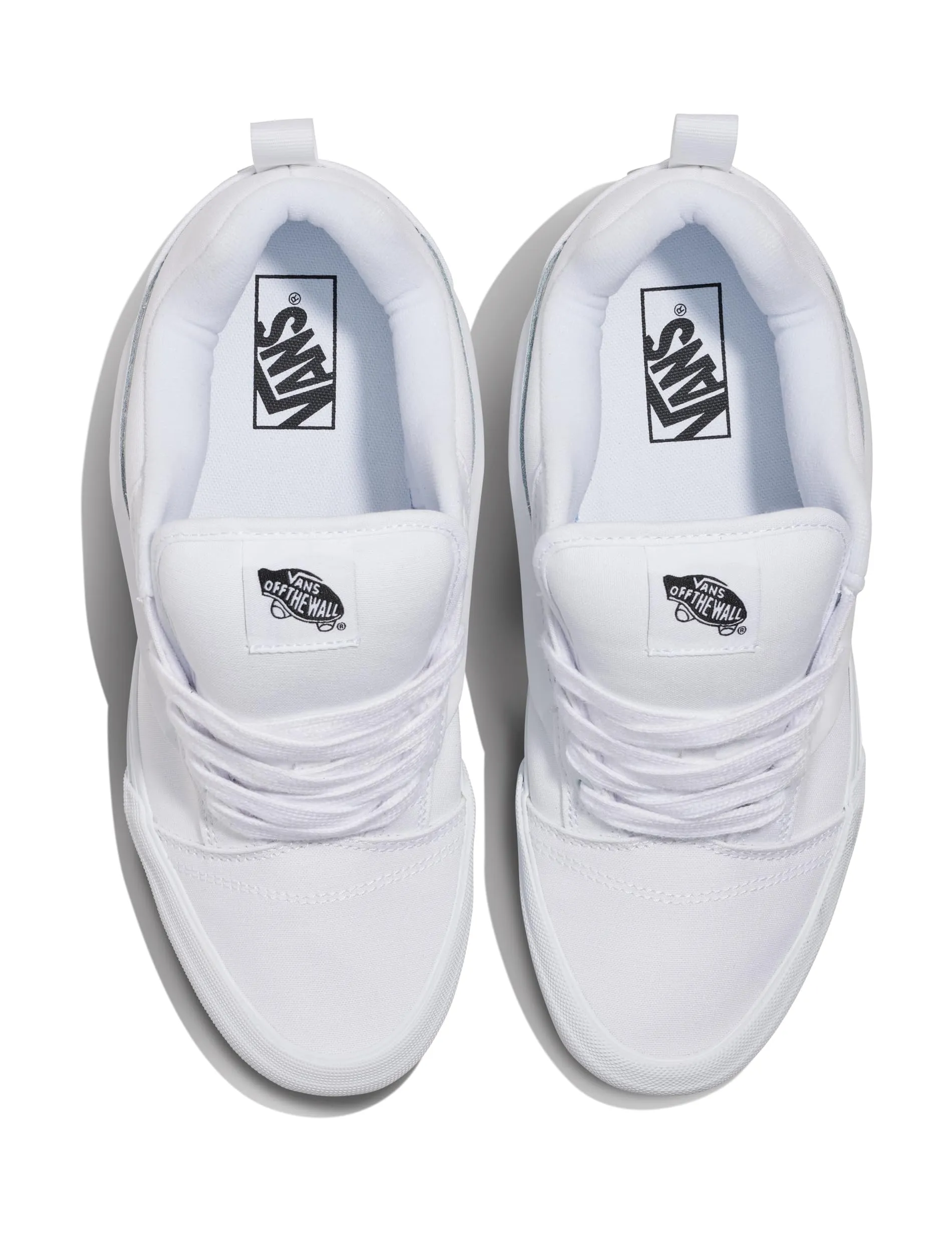 Vans Knu Skool VN0009QCYB21 Bianco Nero 37 EU - immagine 5