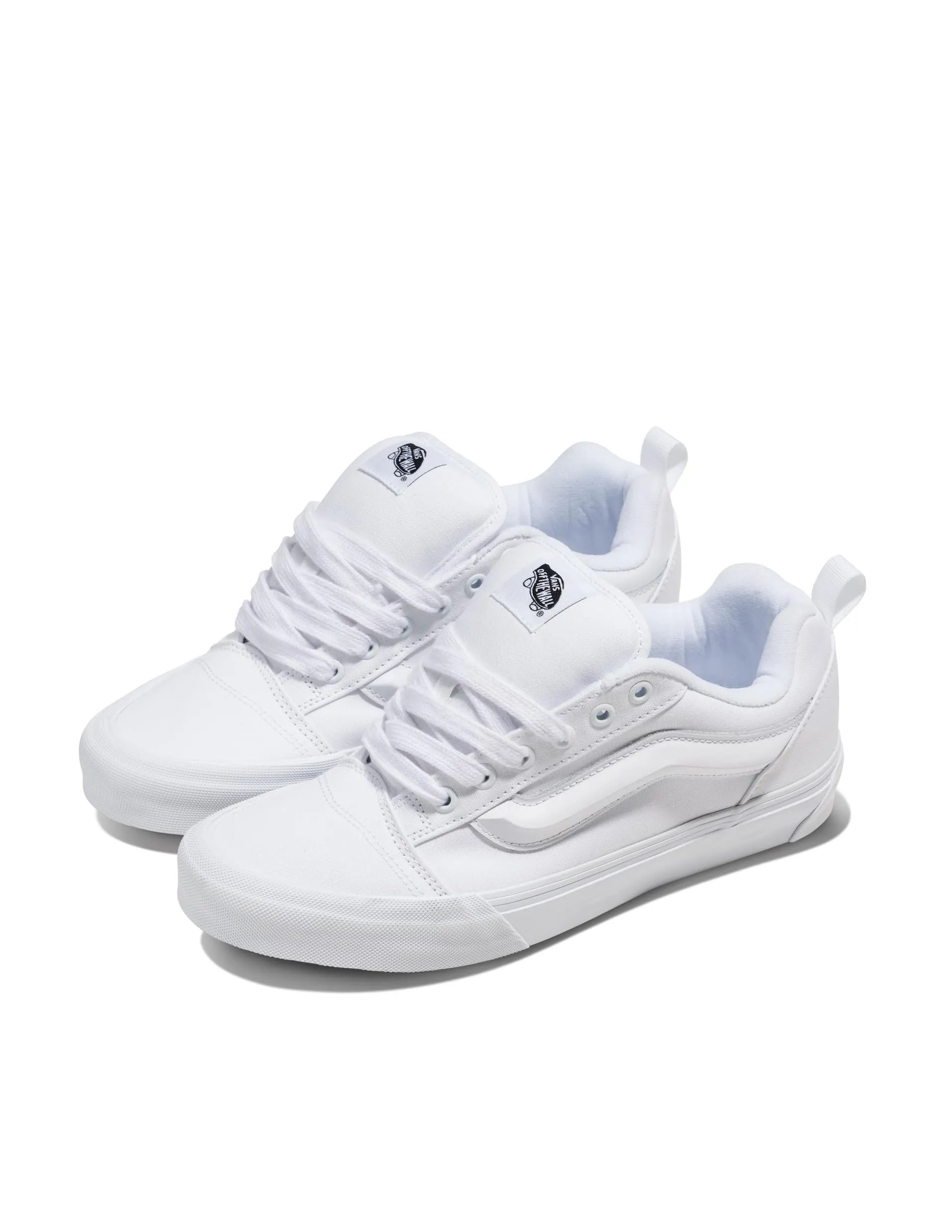 Vans Knu Skool VN0009QCYB21 Bianco Nero 36 - immagine 2
