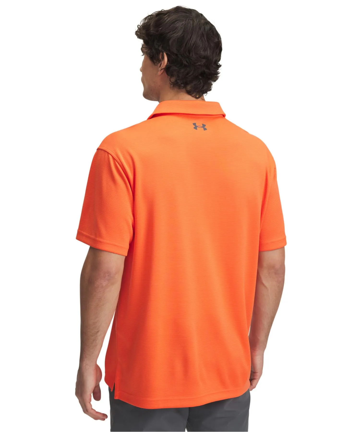 Under Armour Tech Polo - Fire/Pitch Gray - immagine 2