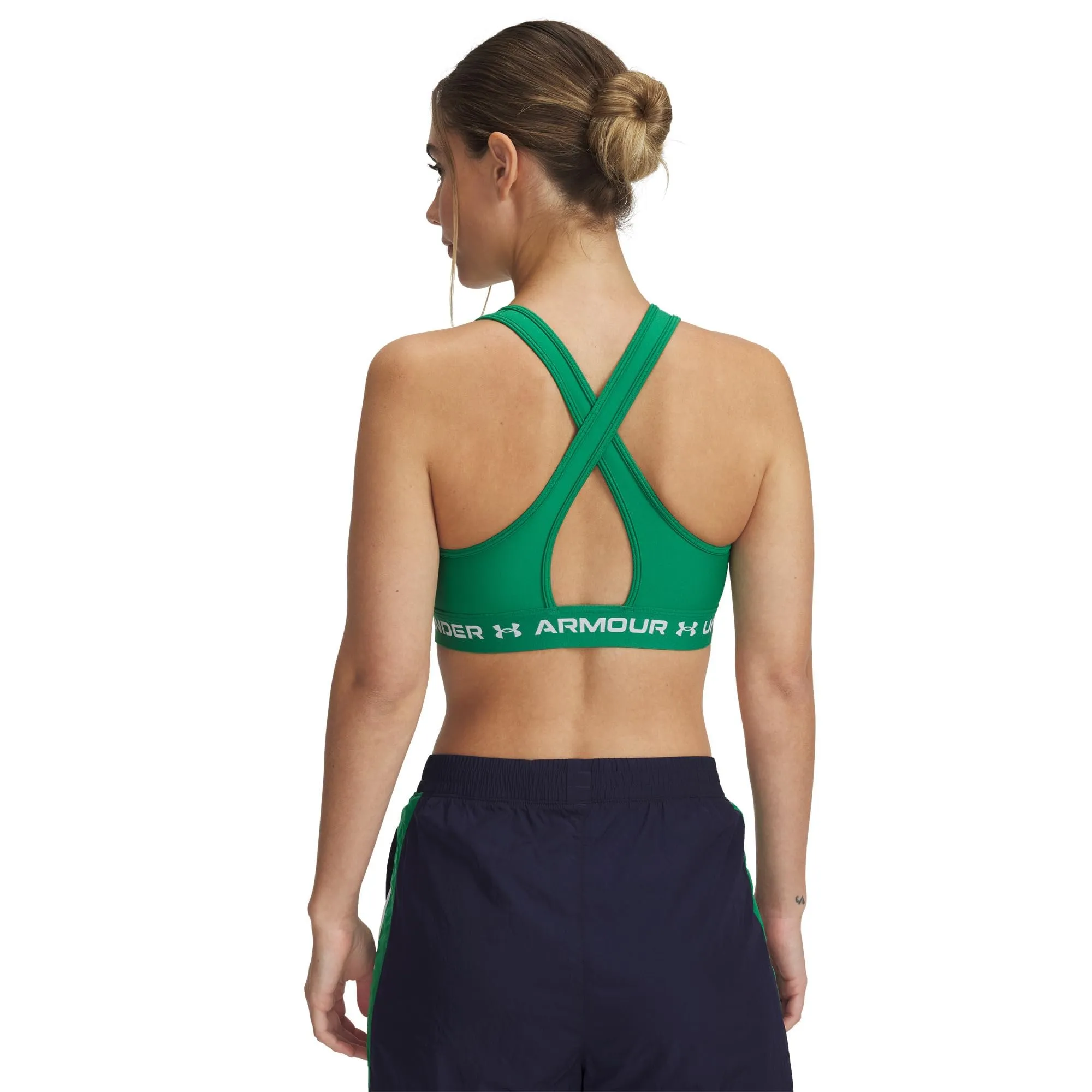 Under Armour Reggiseno Sportivo Donna Crossback Mid Impact, XL - immagine 2
