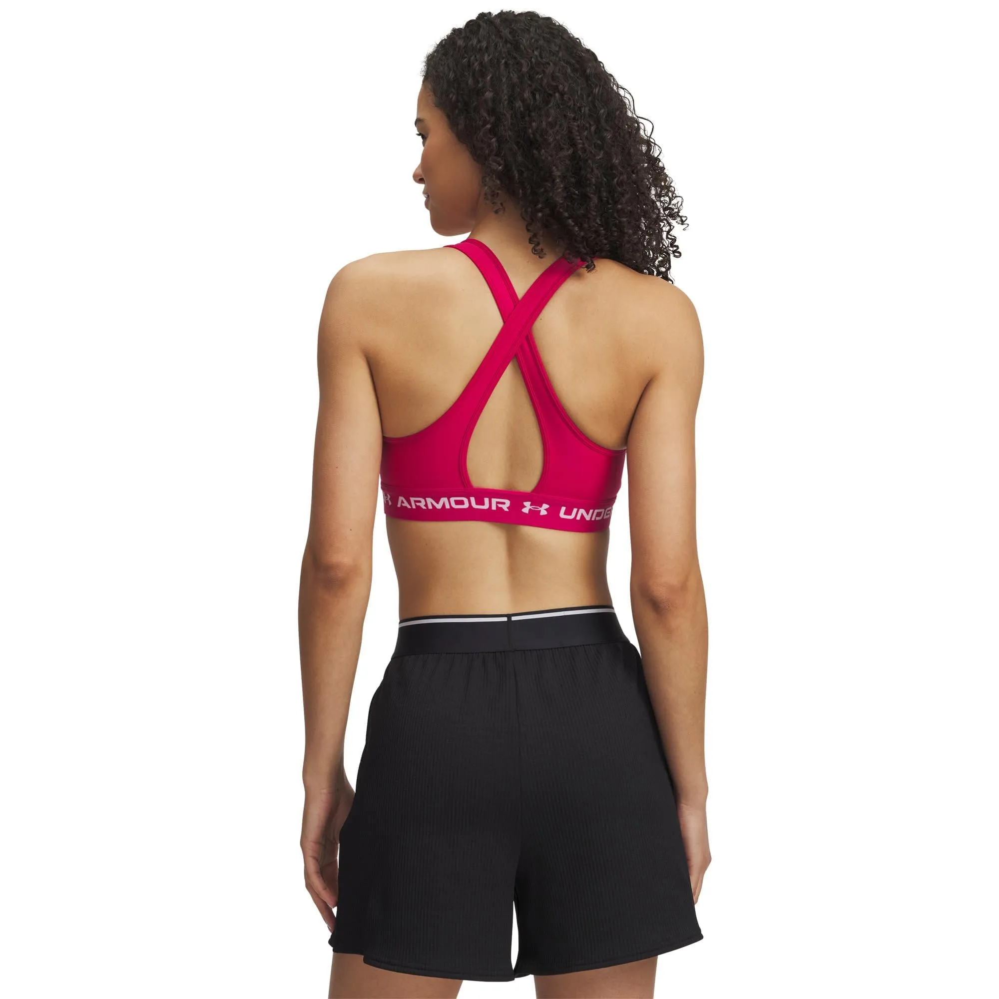 Under Armour Crossback Medium Support Sports Top - M - immagine 2