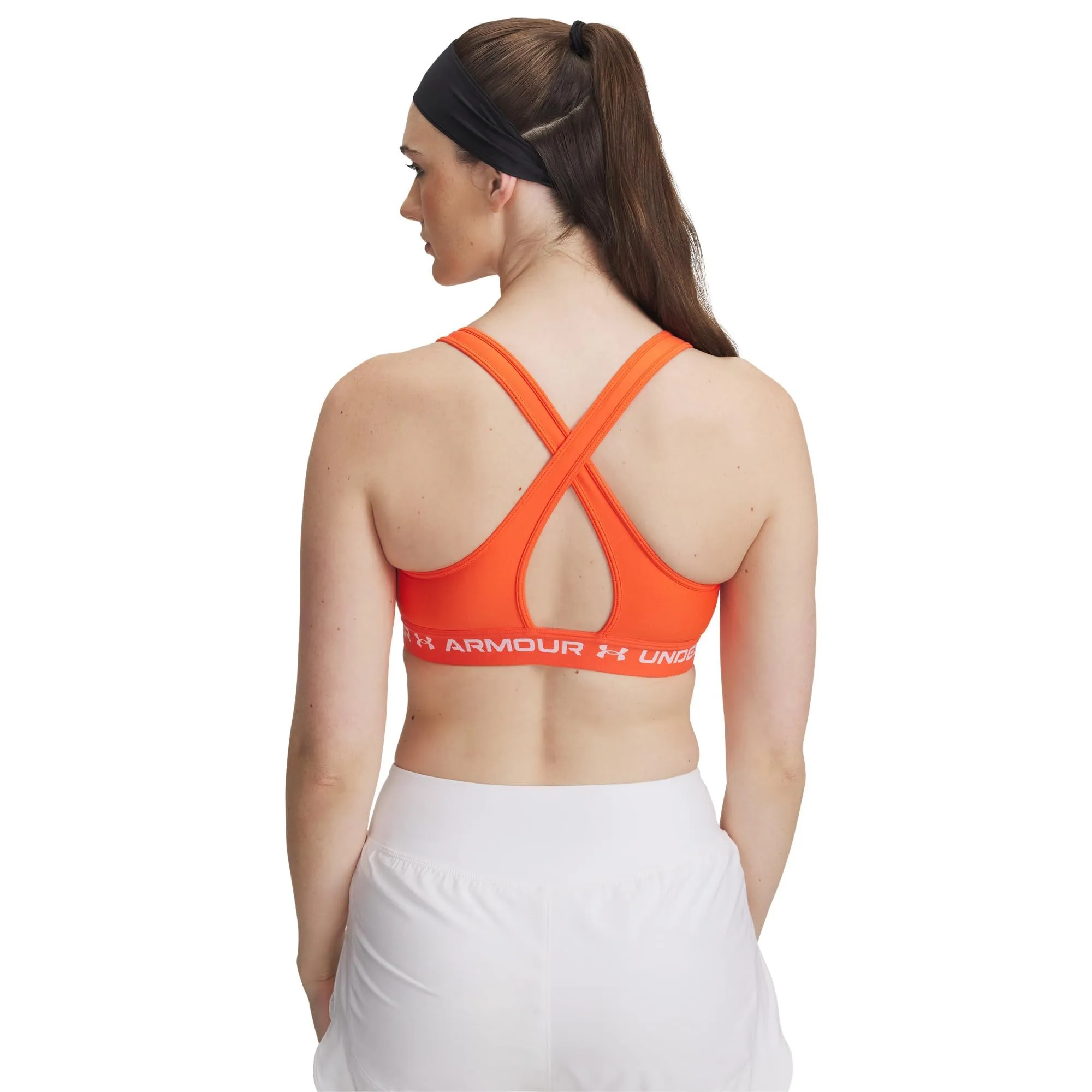 Under Armour Crossback Medium Support Sports Top - XS - immagine 2