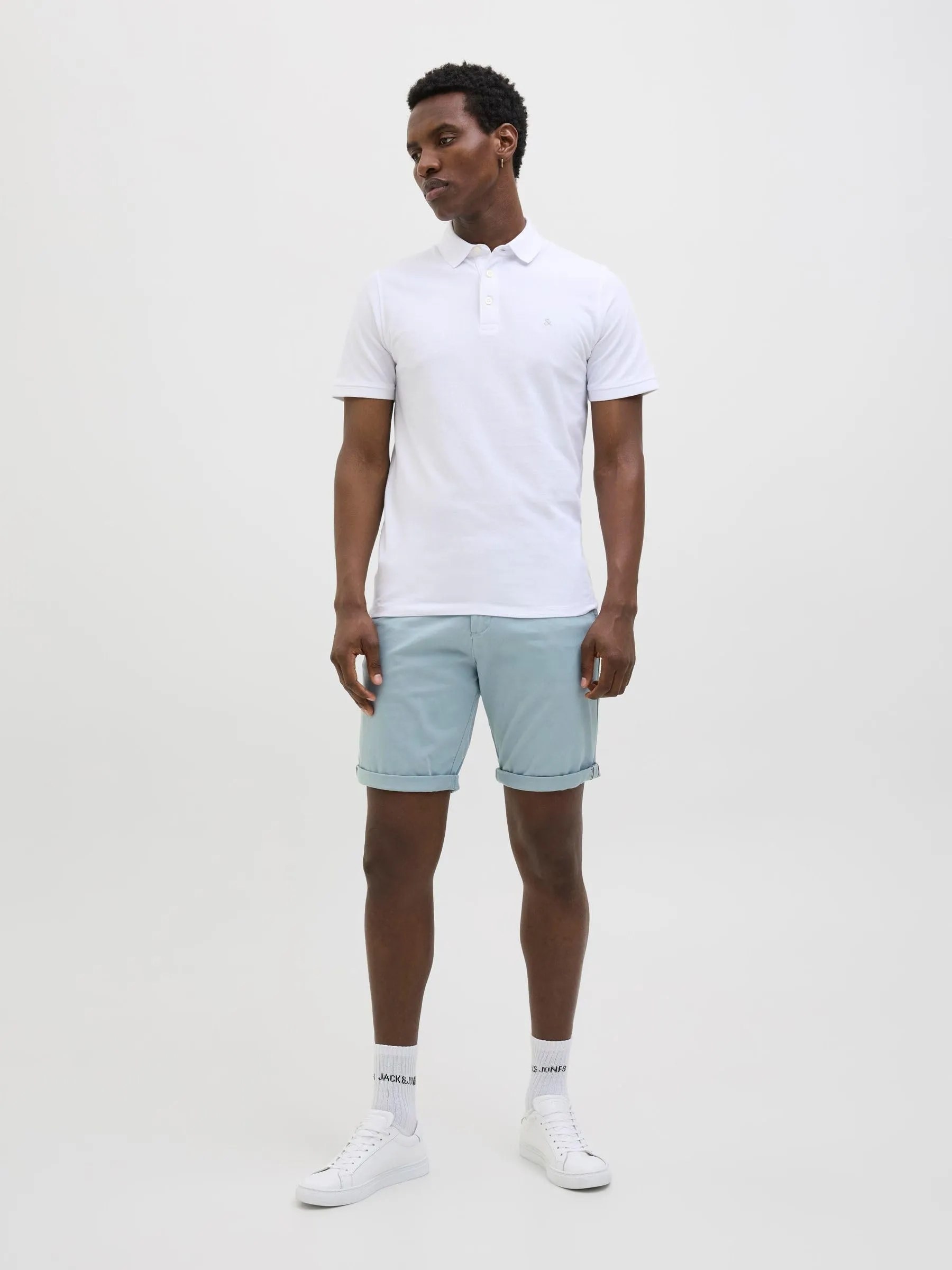 Jack & Jones Pantaloncini Chino Uomo Jpstbowie Solid SN, Arona, M - immagine 3