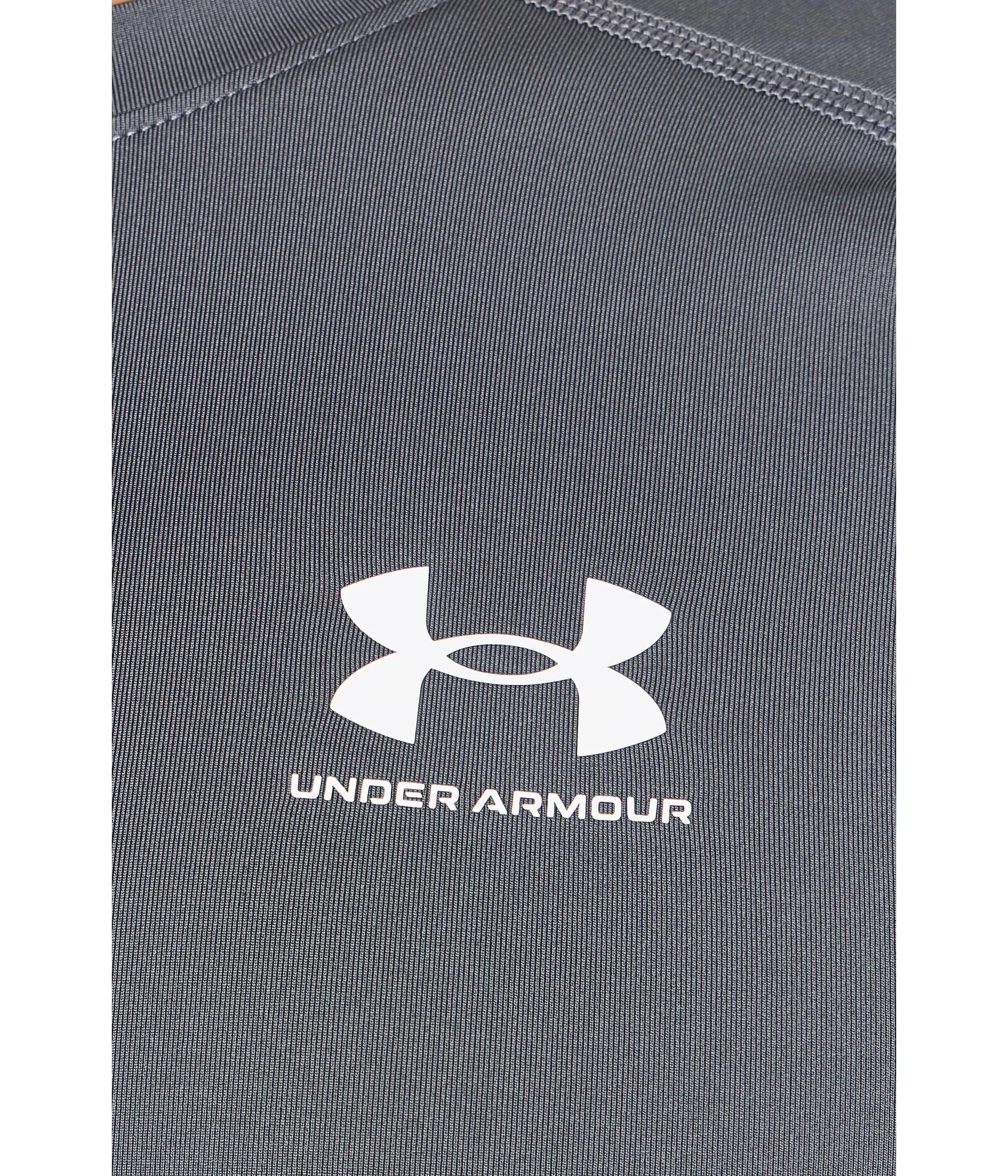 Under Armour Men's Heatgear Compression Shirt - Castlerock/White - XS - immagine 5
