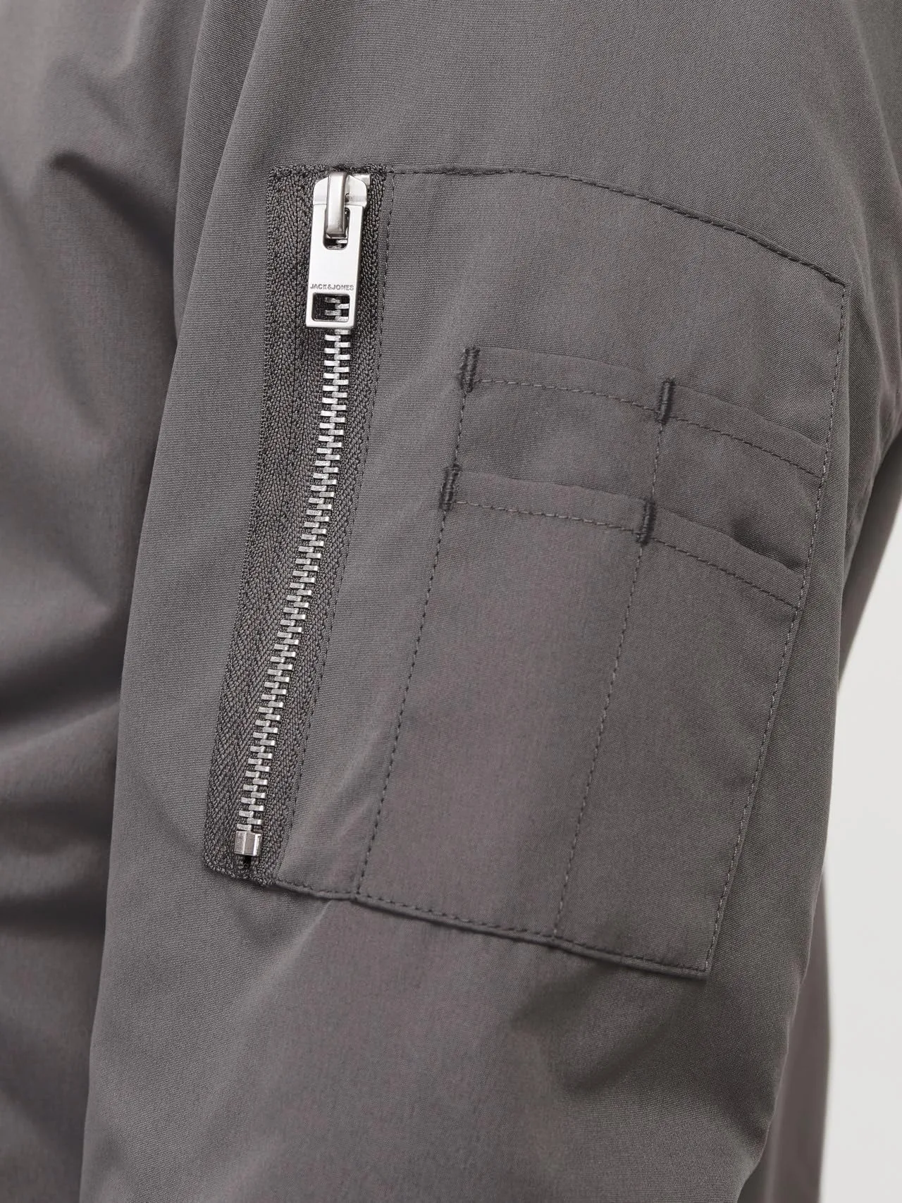 Jack & Jones Giubbotto Bomber Grigio S - immagine 4