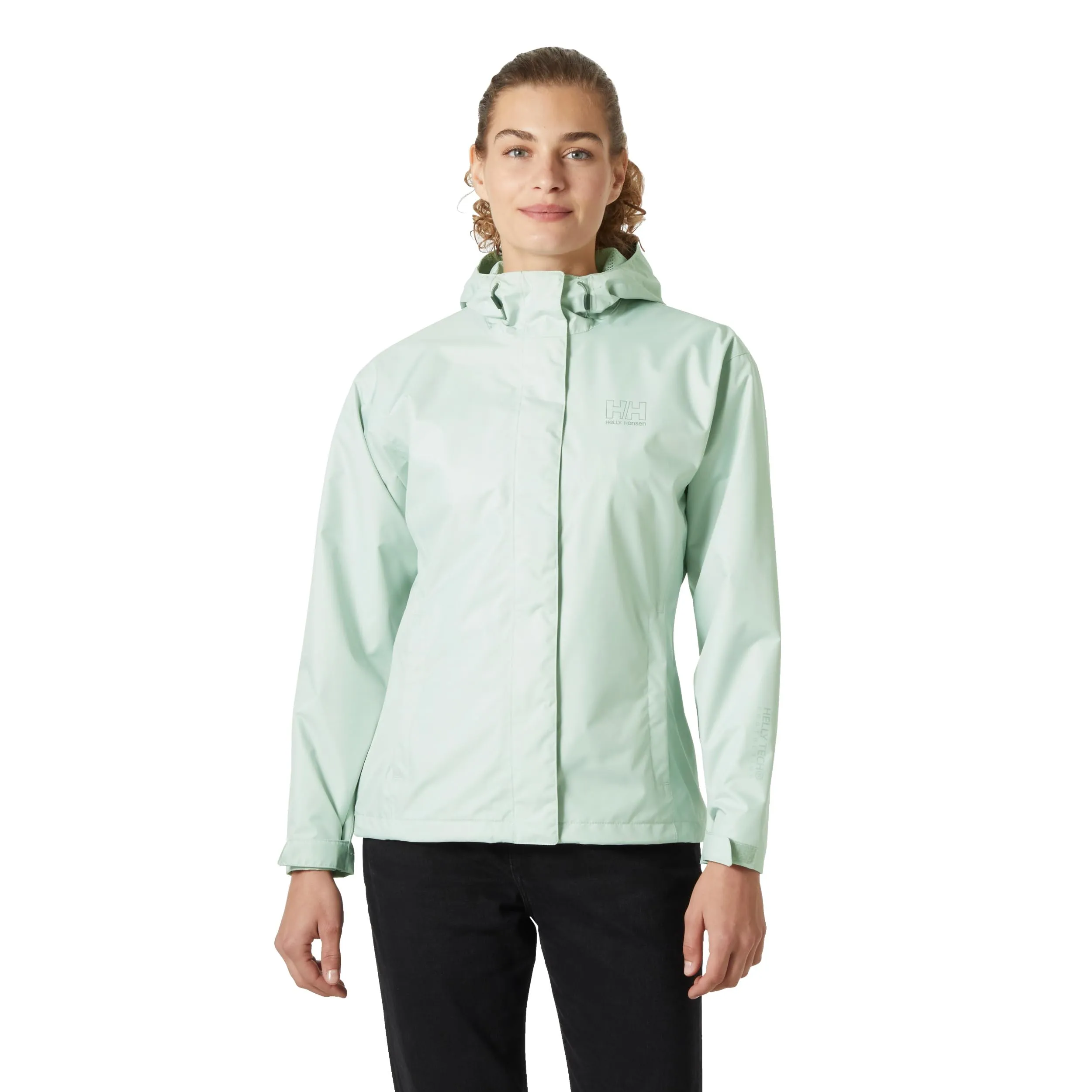 Helly Hansen Women's W Seven J Jacket, Green, M - immagine 1