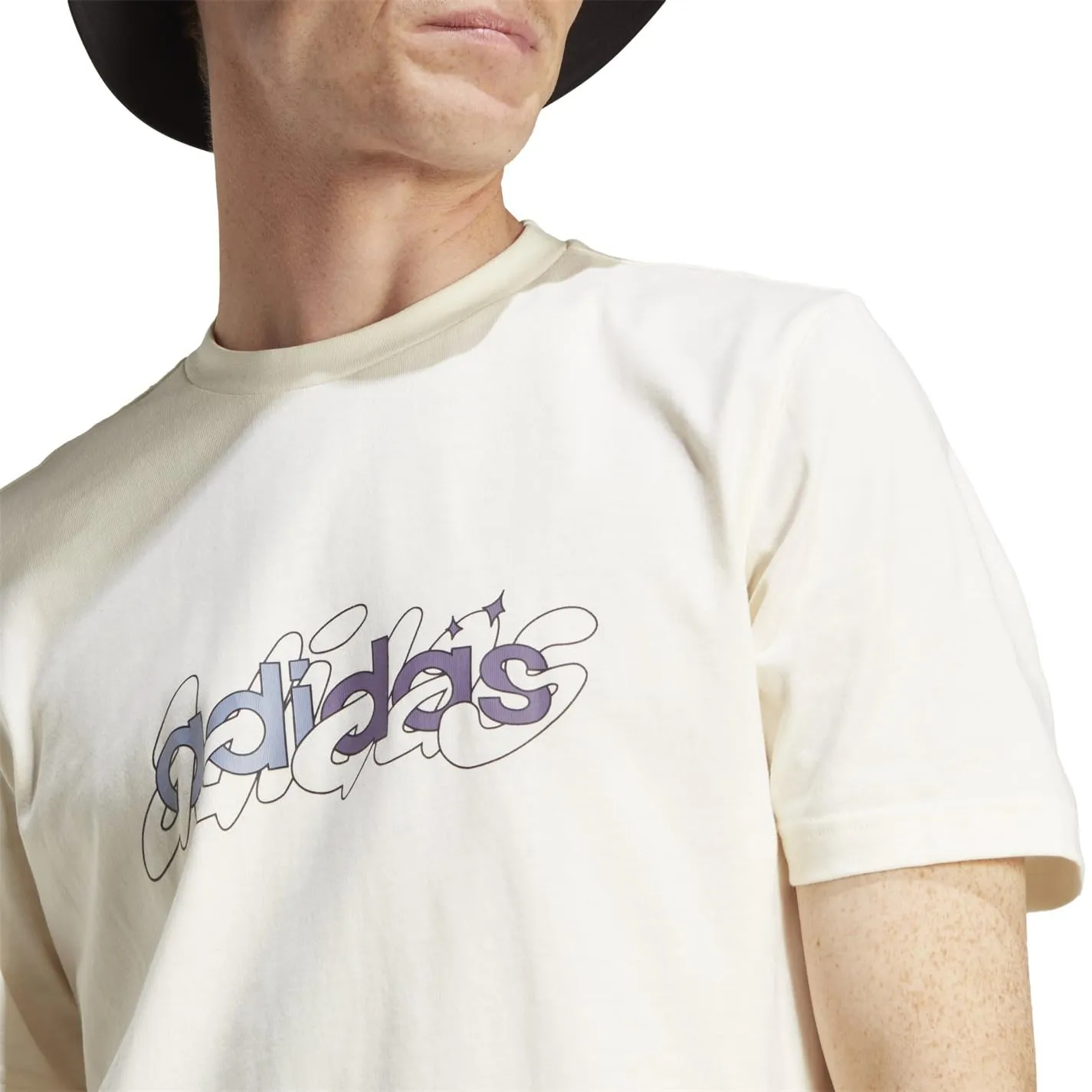 Adidas Illustrated Linear Graphic Tee - Non-Dyed, M - immagine 7