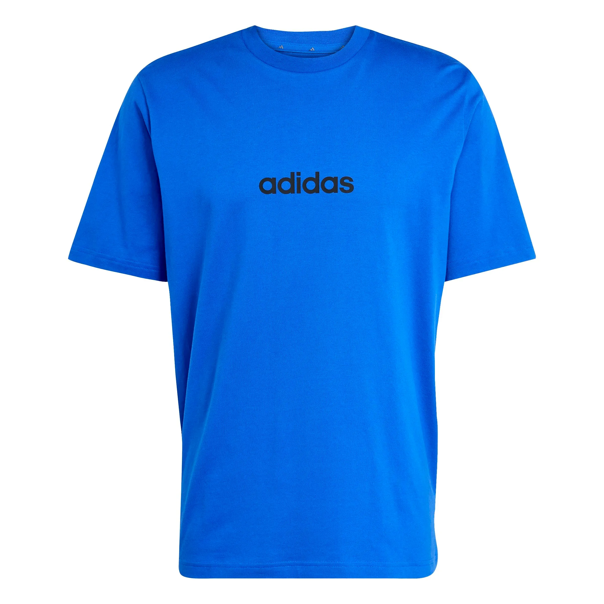 adidas Essentials Linear Single Jersey Tee - Team Royal Blue/Black, XL - immagine 1