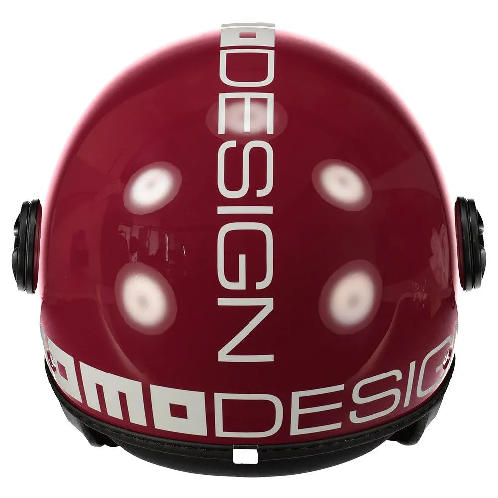 MOMO Design FGTR Classic E2206 Helmet, Candy Purple/White, XL - immagine 2