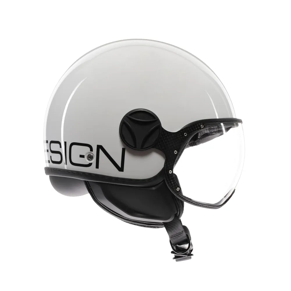 Momo Design FGTR Classic E2206 Casco Jet Bianco/Nero, XL - immagine 3