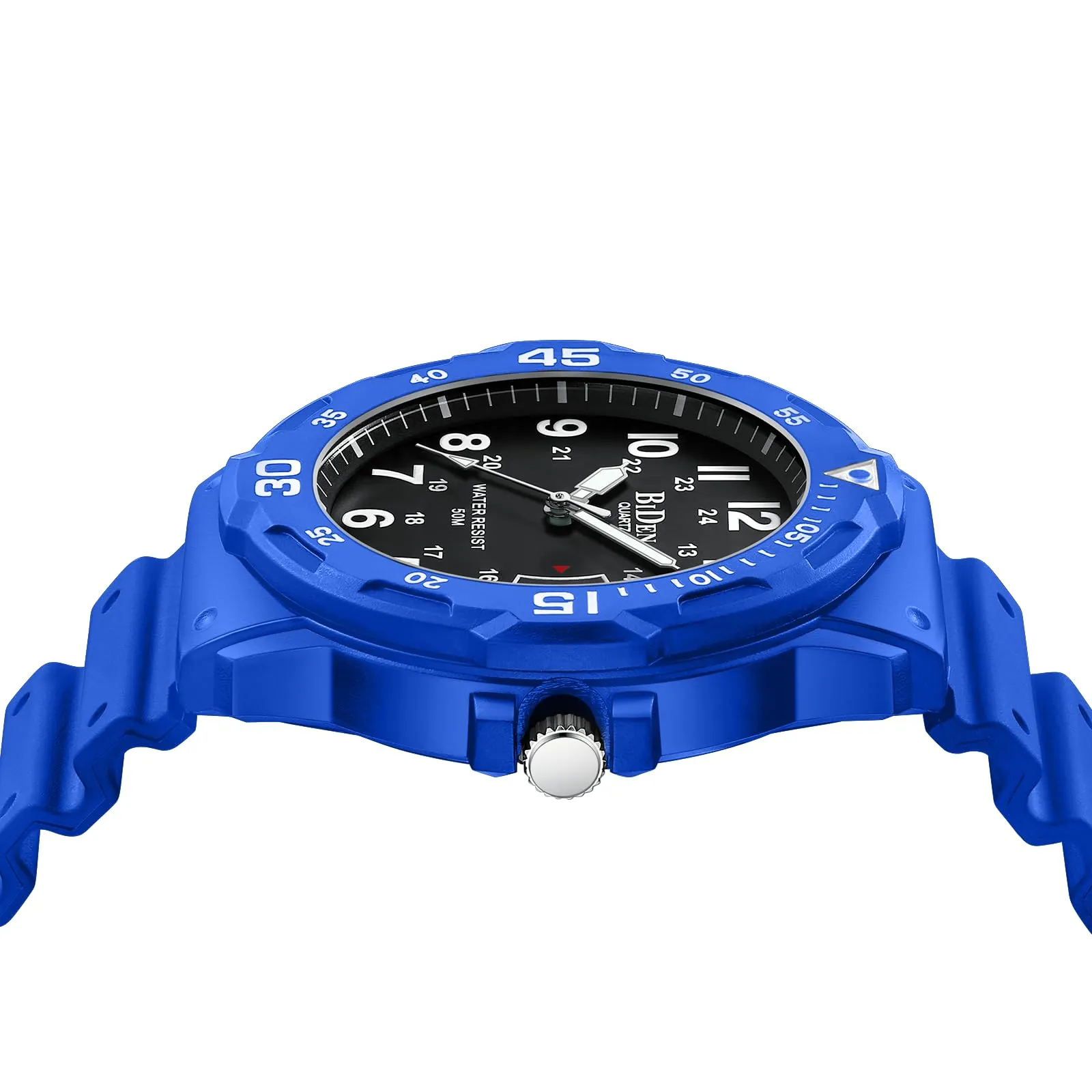 HANPOSH Orologio Uomo Analogico Quarzo Impermeabile con Data Luminosa R009 - immagine 5