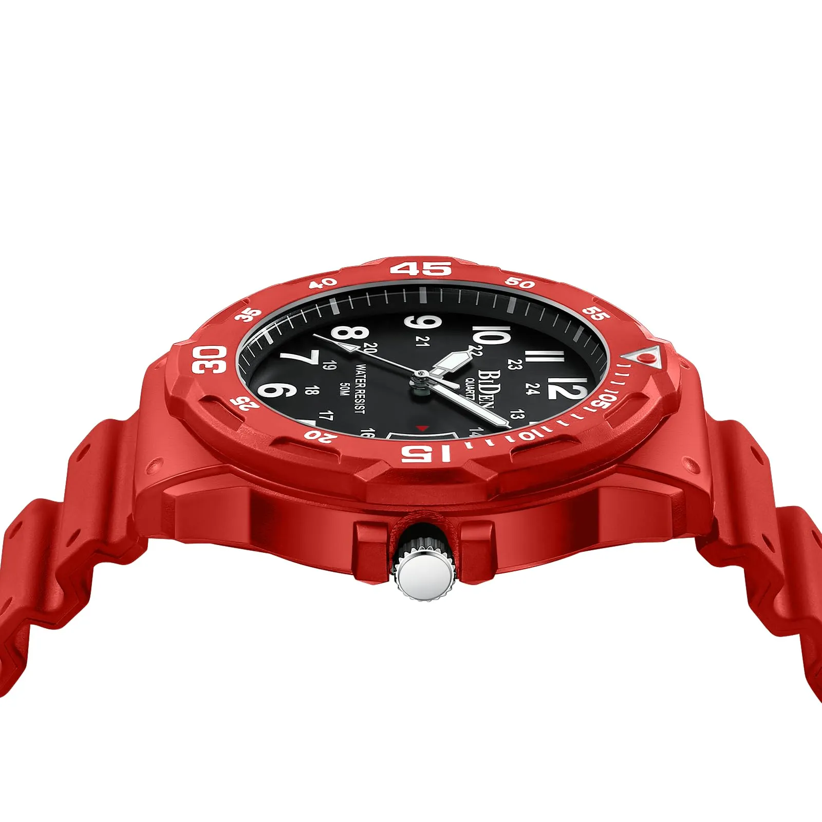 HANPOSH Orologio Uomo Analogico Quarzo Impermeabile con Data Luminosa - immagine 5