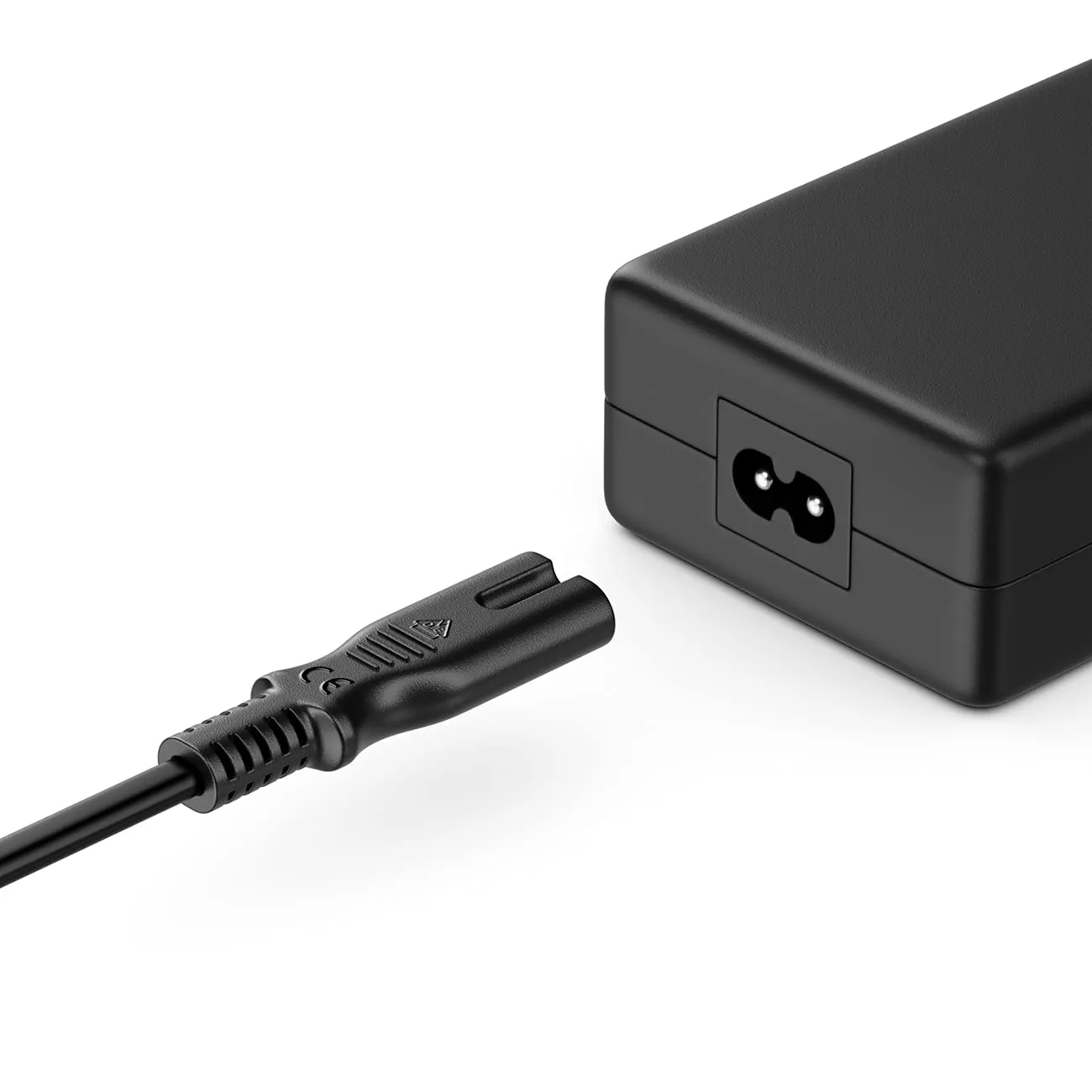 deleyCON Cavo di Alimentazione 10m Spina Europlug a Presa C7 - Nero - immagine 5