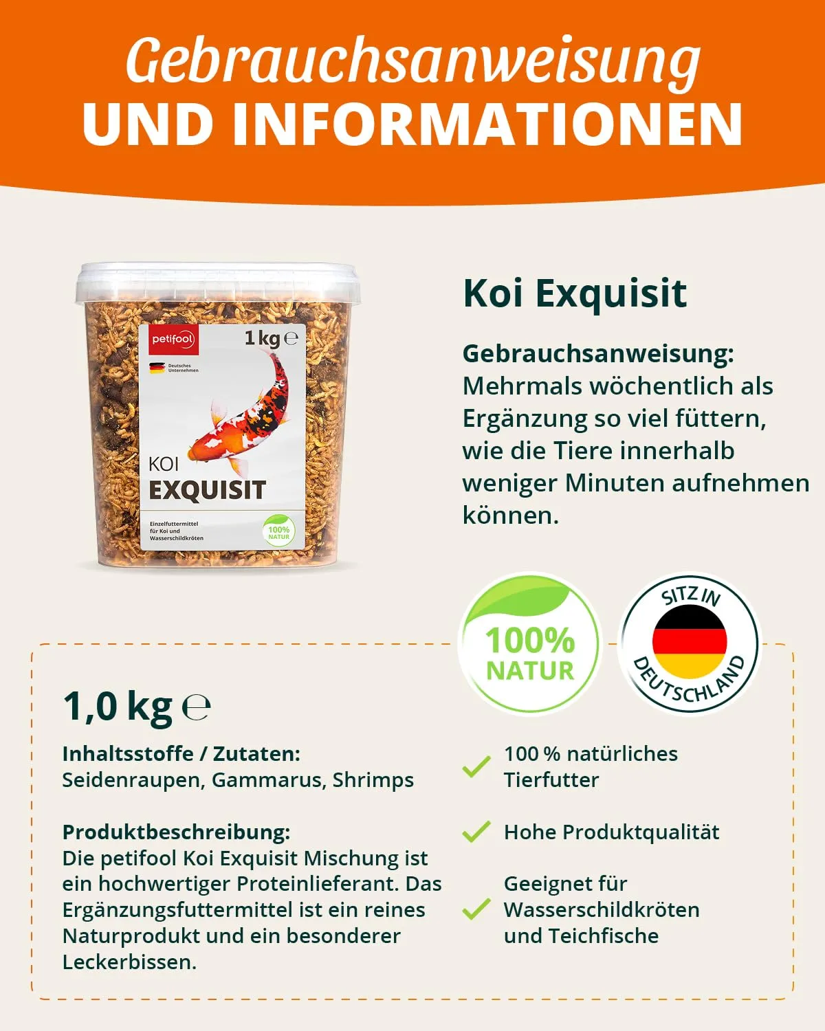 Petifool Koi Exquisit, 1 kg - immagine 6