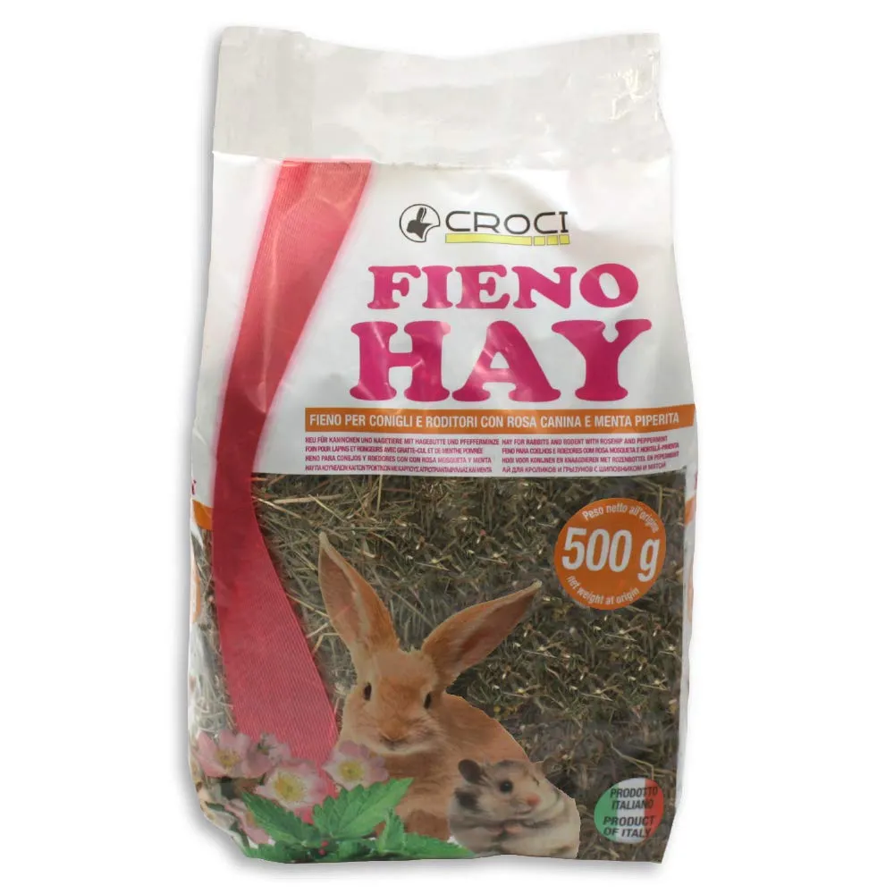 Croci Hay - Fieno con Rosa Canina e Menta Piperita, 500g - immagine 1