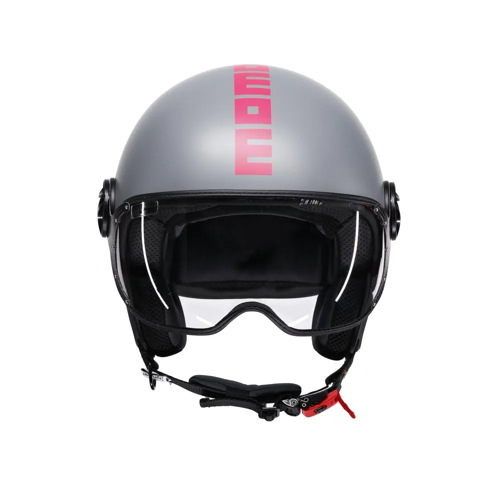 MOMO Design FGTR Classic E2206, Grigio Opaco Fluo/Fucsia, XS - immagine 2