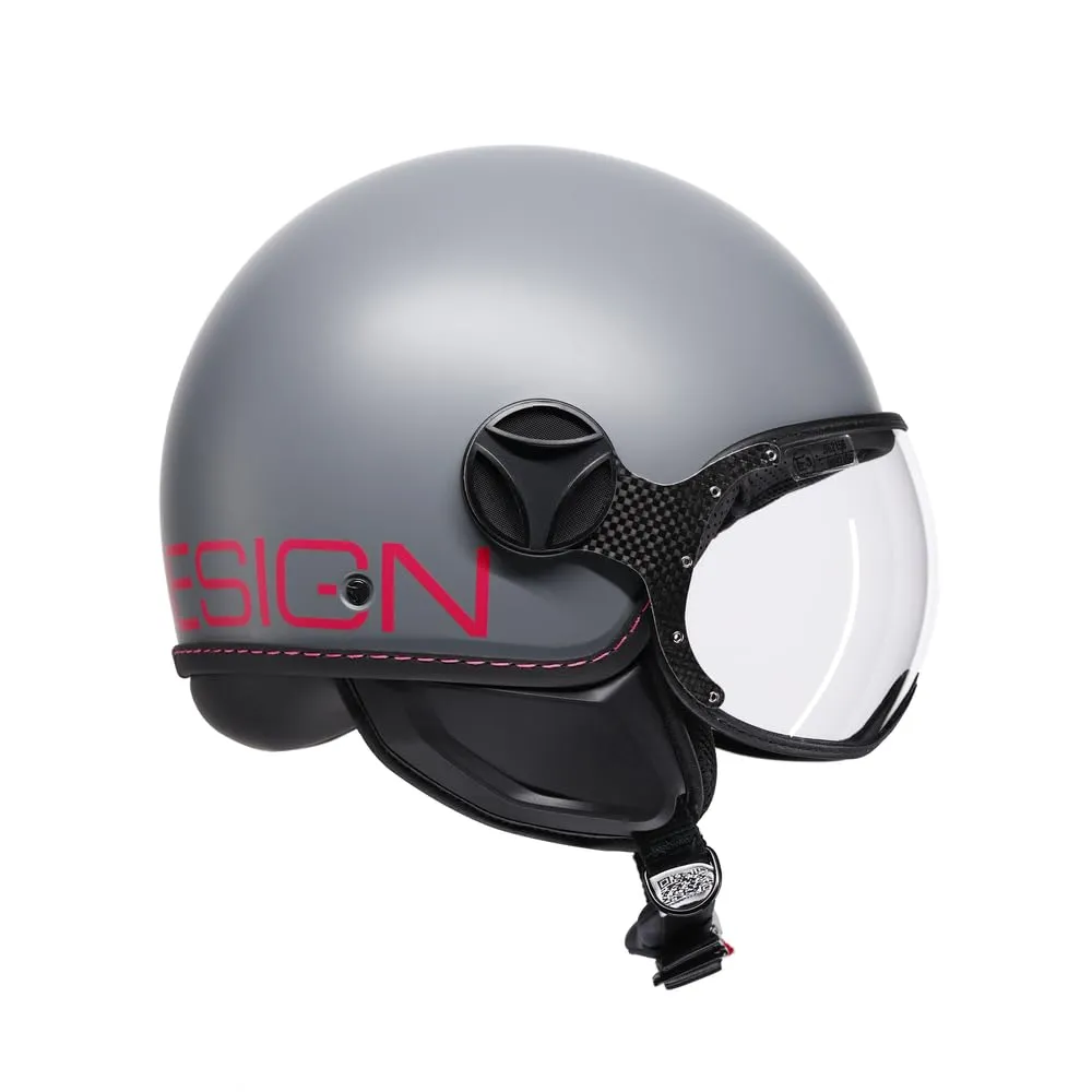 MOMO Design FGTR Classic E2206, Grigio Opaco Fluo/Fucsia, XS - immagine 3