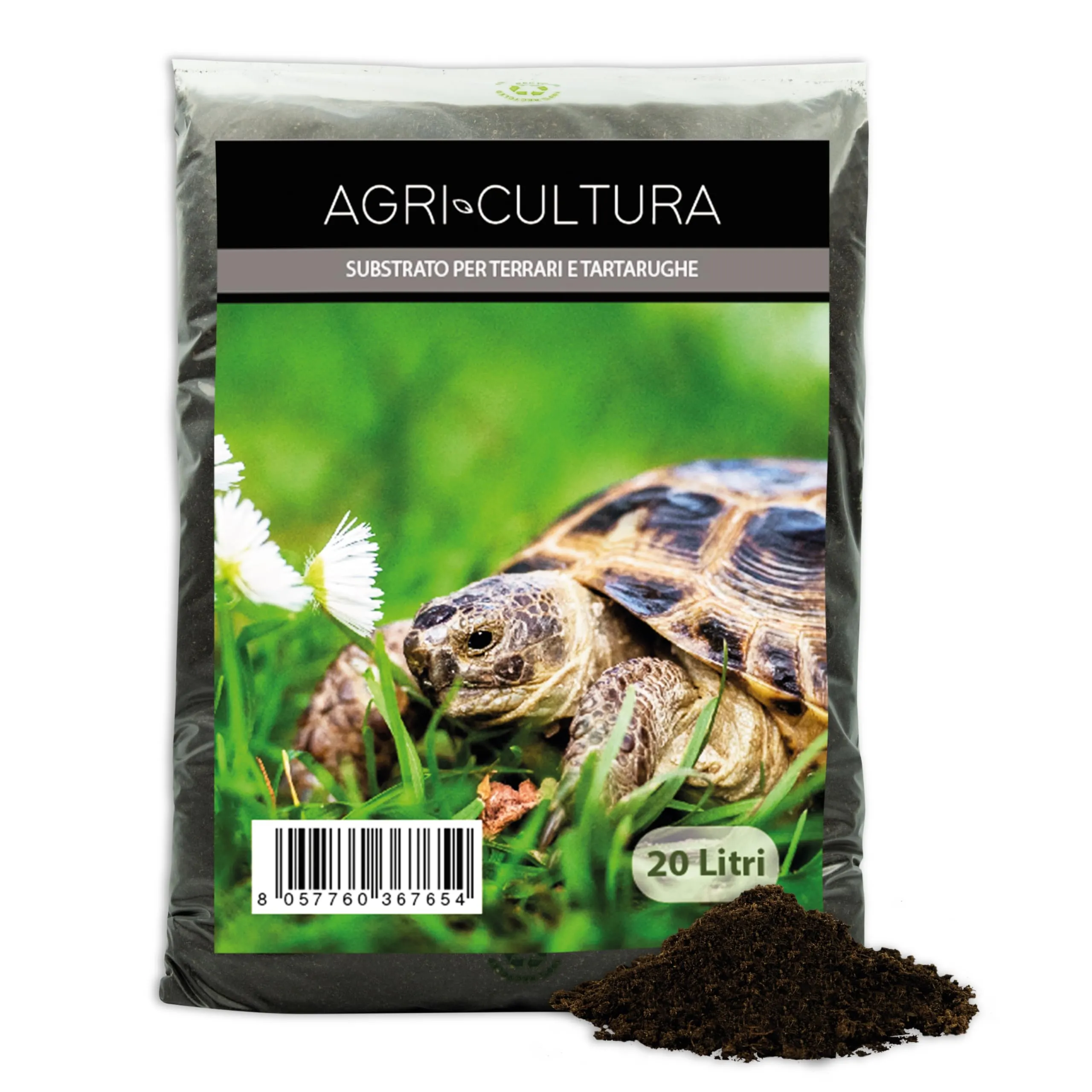 AGRI-CULTURA Terra per Tartarughe da Terra 20 L - immagine 1