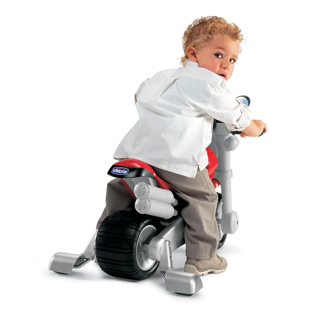 Chicco Ducati Monster Moto Giocattolo Cavalcabile con Clacson e Rombo Sonoro, Ruote di Supporto Rimuovibili, 18 Mesi - 5 Anni, Max 25 Kg - immagine 5