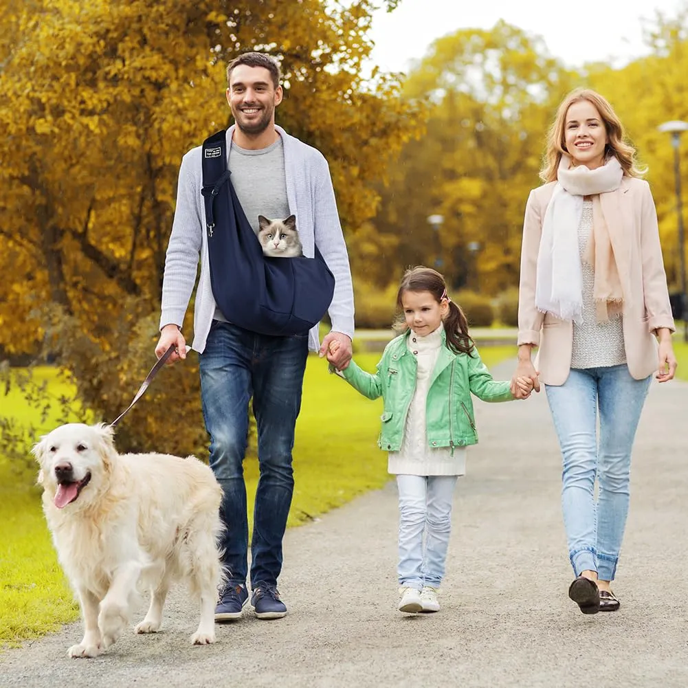 Adiwo Borsa da Viaggio per Cani e Gatti, Reversibile a Tracolla, fino a 7.5 KG - immagine 8