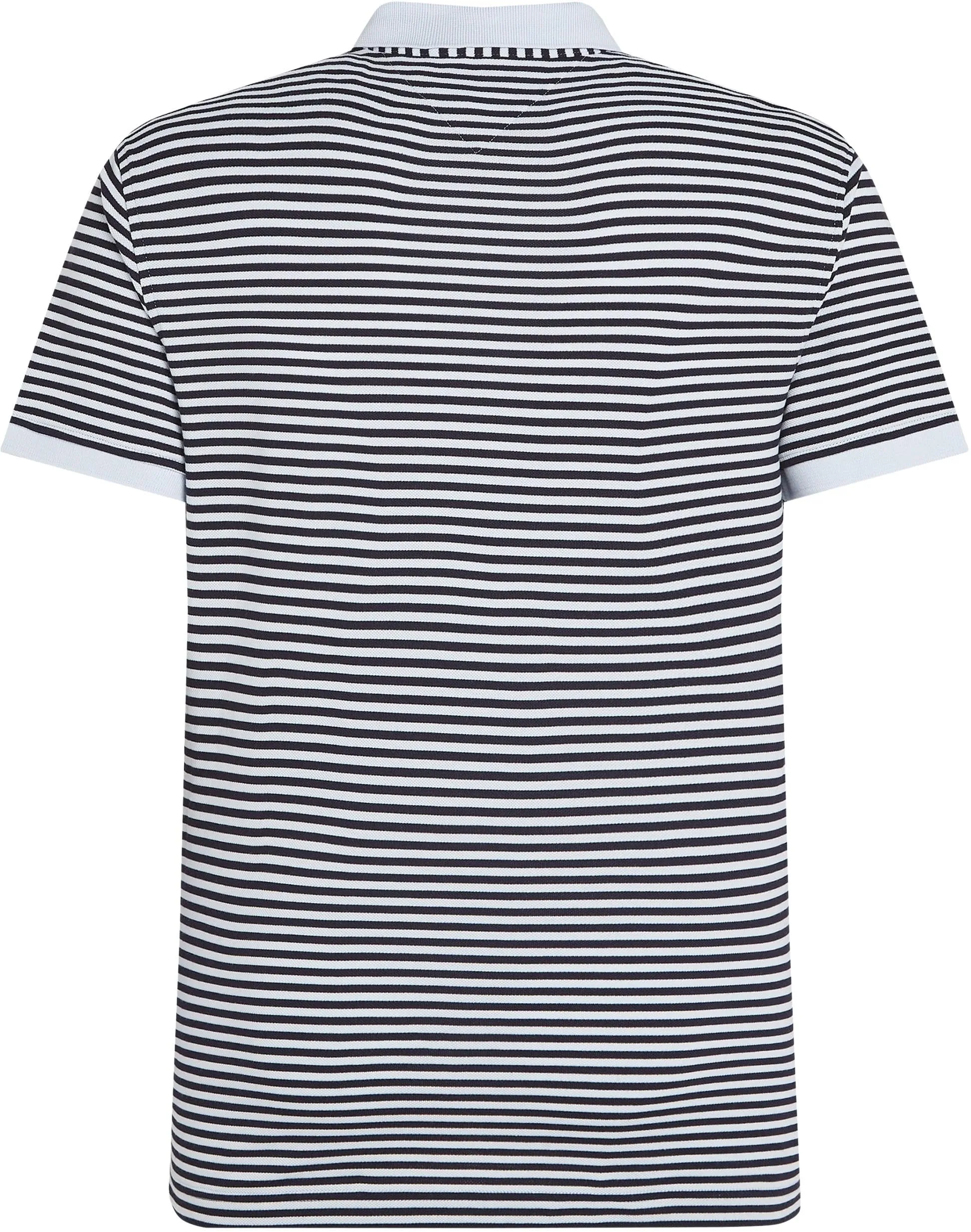 Tommy Hilfiger Uomo Maglietta Polo Maniche Corte Regular Fit Breezy Blue/Desert Sky, S - immagine 7