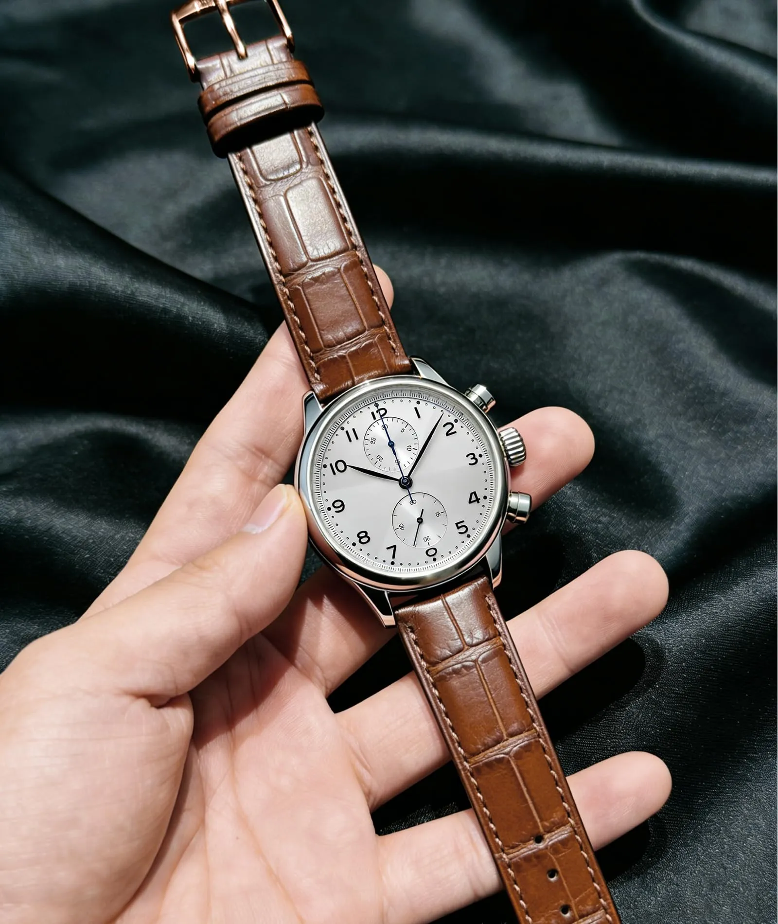 BINLUN Cinturino per Orologio in Pelle Sgancio Rapido 19mm - immagine 4