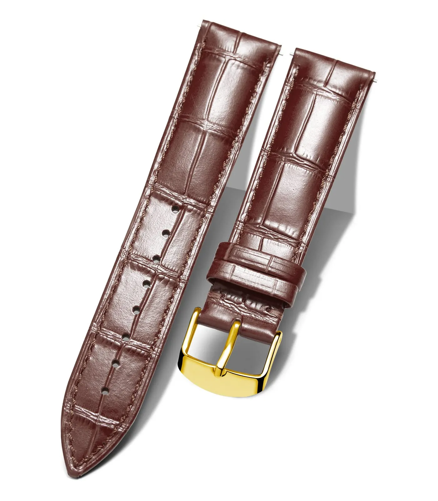BINLUN Cinturino per Orologio in Pelle Sgancio Rapido 18mm - immagine 1