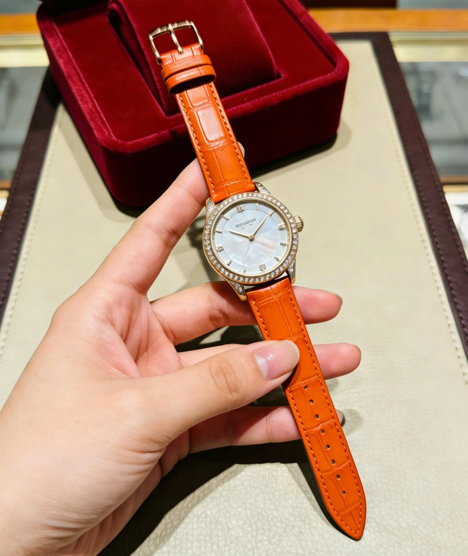 BINLUN Cinturino per Orologio in Pelle di Vitello a Sgancio Rapido 12mm - immagine 4