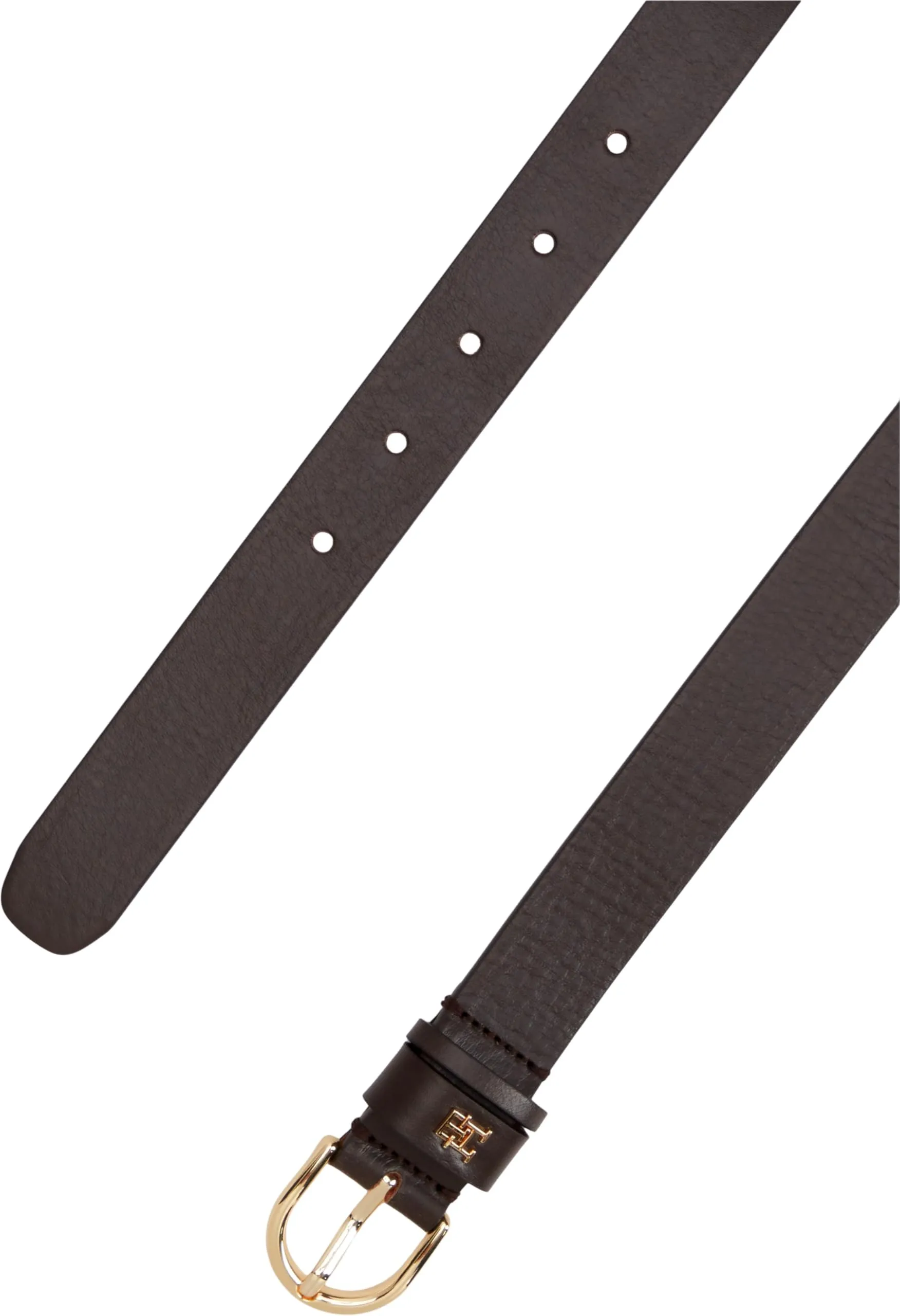 Tommy Hilfiger Essential Effortless 2.5 Cintura regolabile da donna AW0AW16836, Marrone (Legno carbonizzato), 95 cm - immagine 2