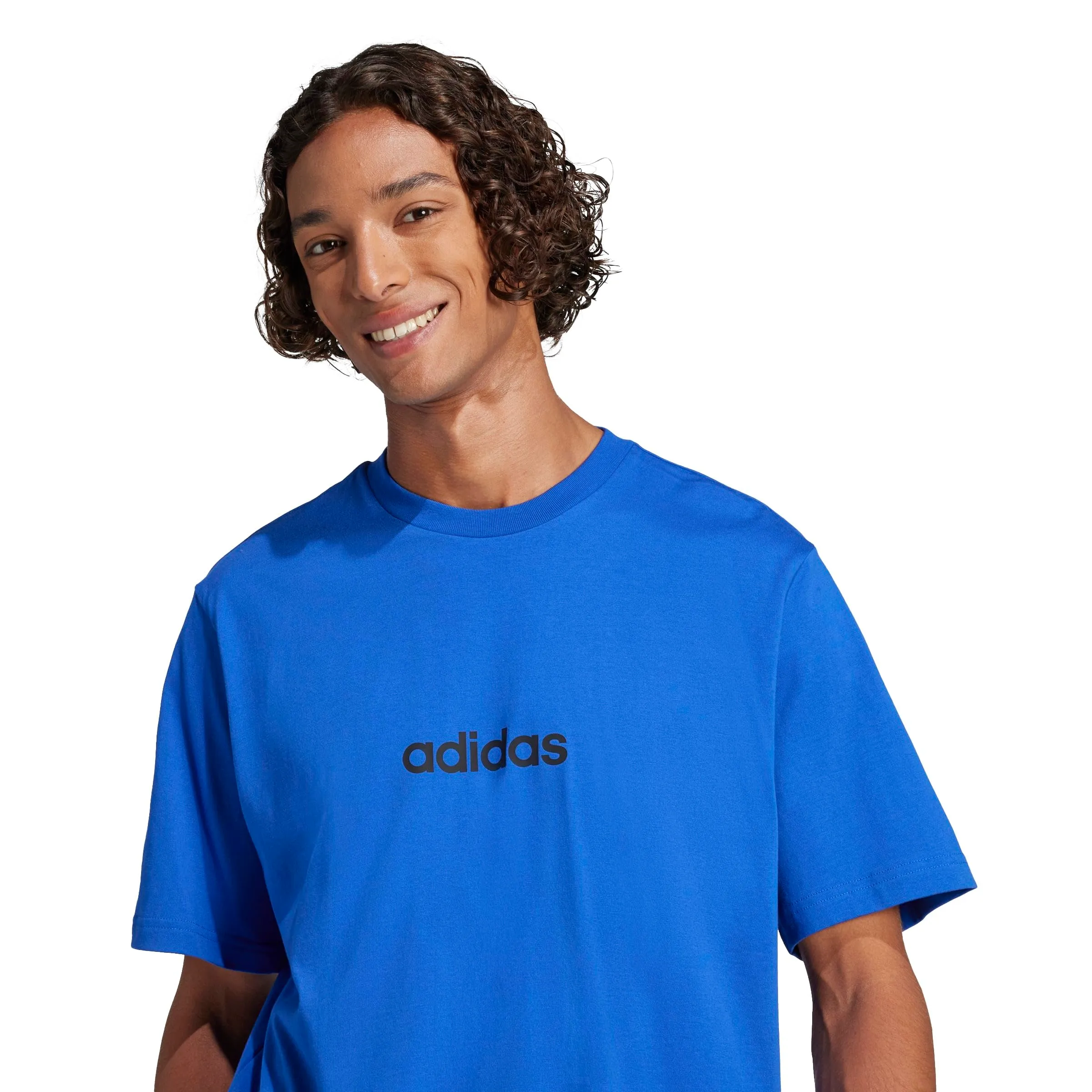 Adidas Essentials Linear Single Jersey T-Shirt Men's M Tall - immagine 4