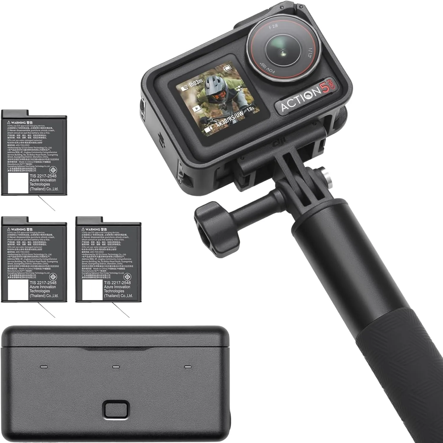 DJI Osmo Action 5 Pro Adventure Combo 4K Action Camera - immagine 1