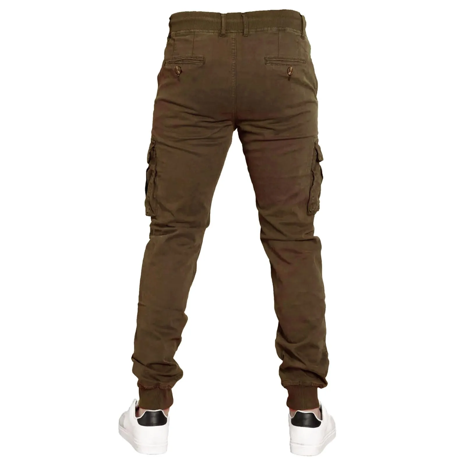 Toocool Pantaloni Cargo Militari Uomo in Cotone G6538 G6601 Kaki Taglia 54 - immagine 2