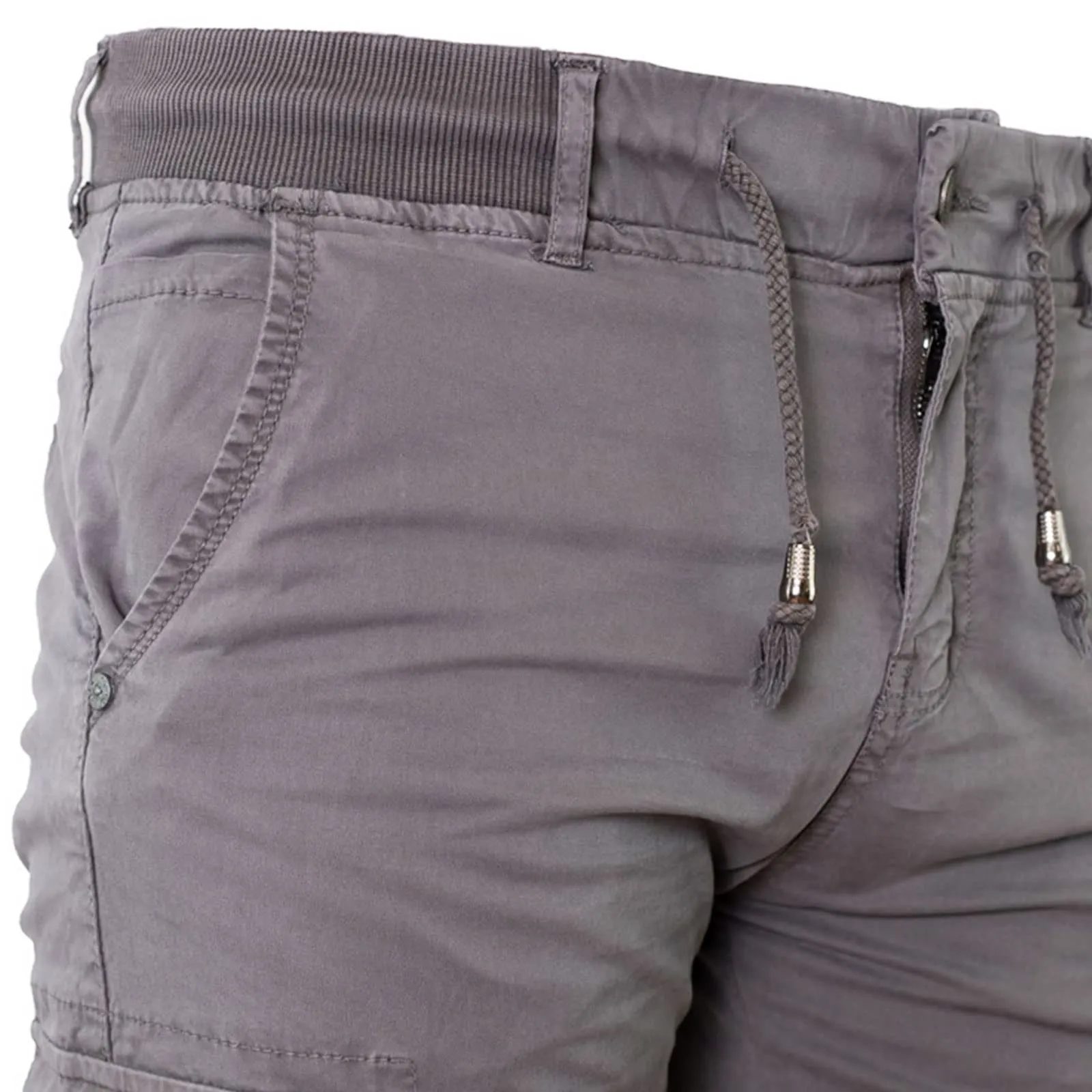Toocool Pantaloni Cargo Militari Uomo in Cotone G6538 G6601 Grigio Taglia 52 - immagine 5